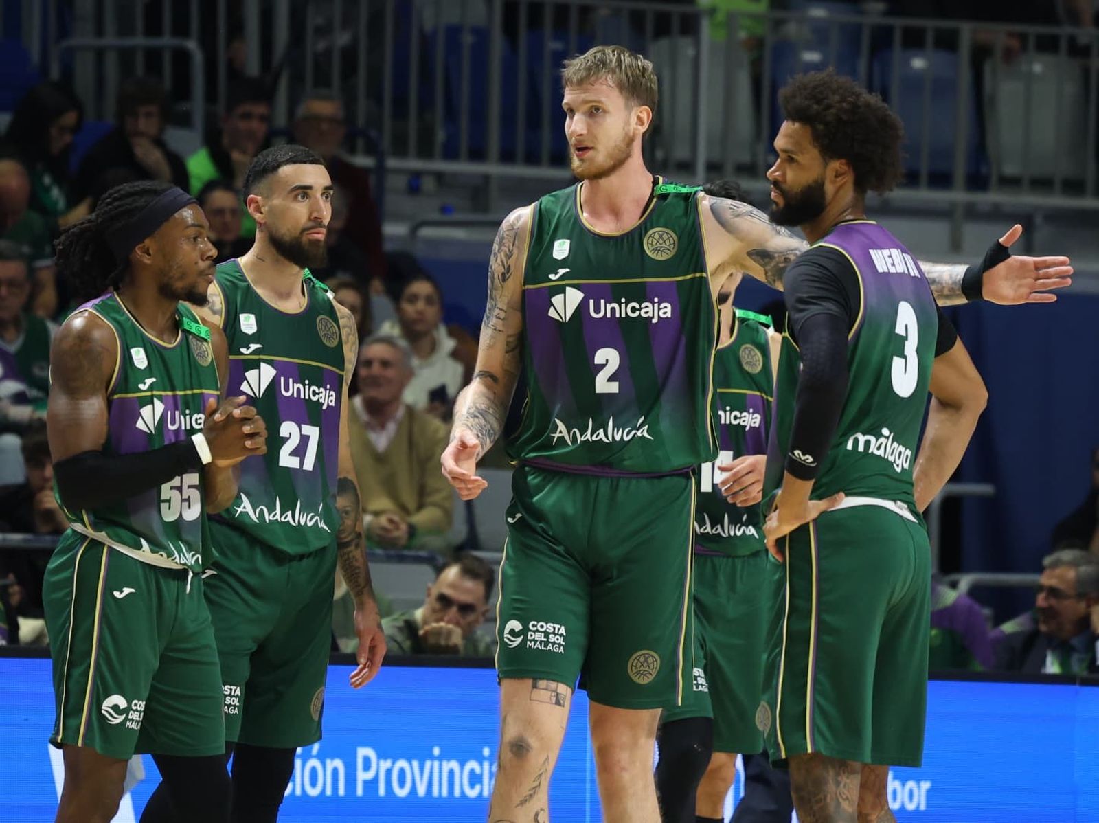 El Unicaja-Elan Chalon, en fotos