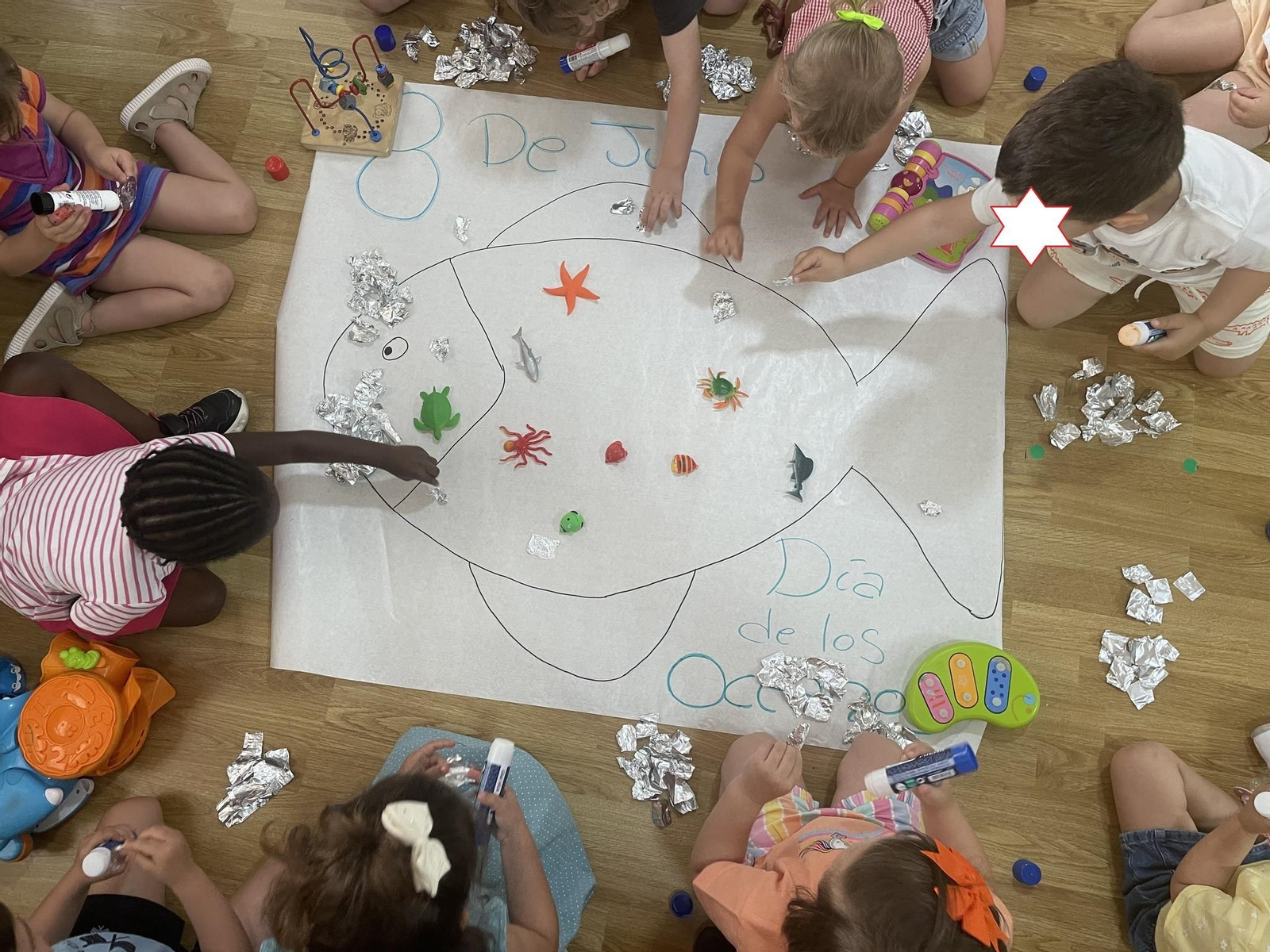 Acuden alumnos de 0 a 3 años.