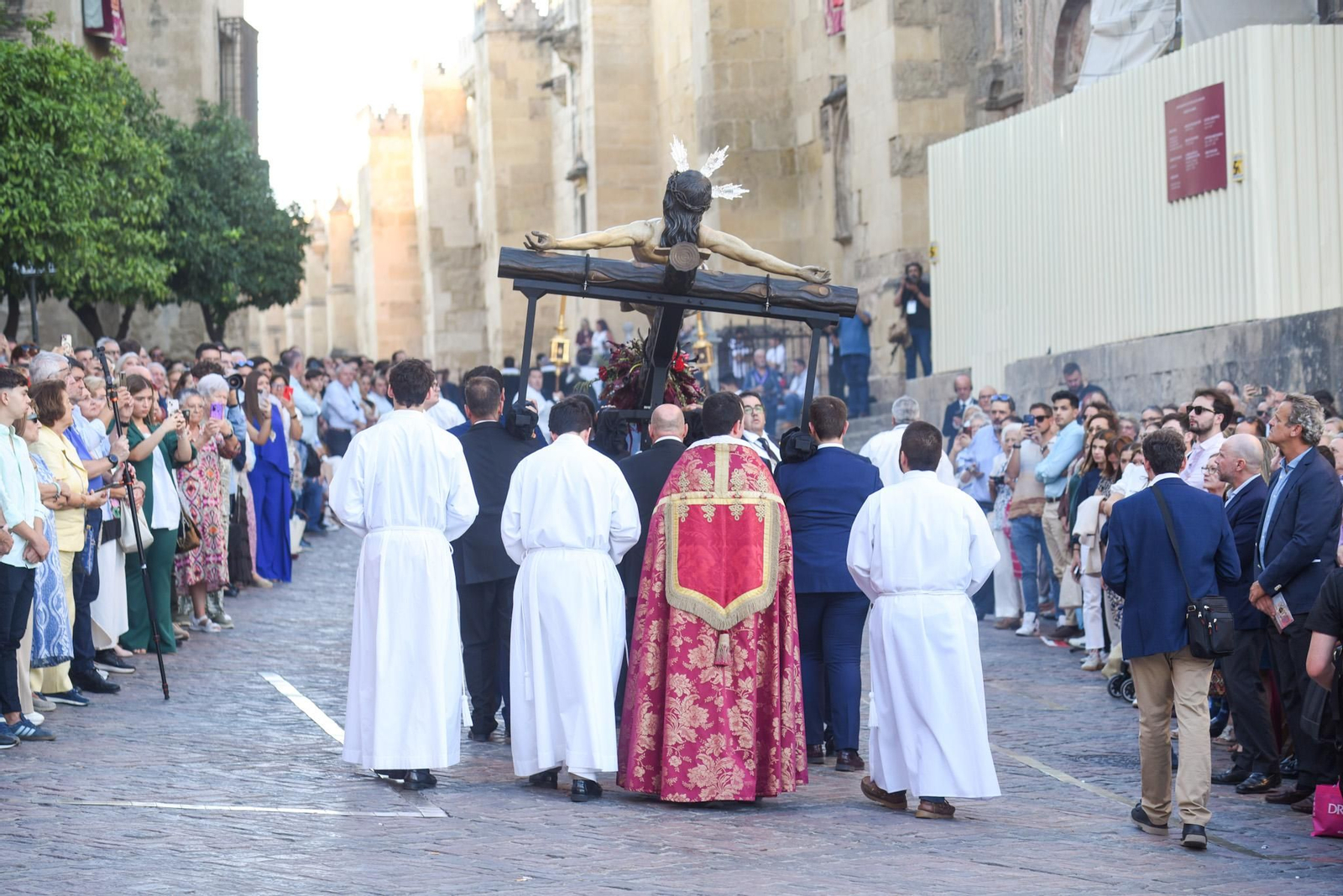 Las imágenes del Magno Vía Crucis desde la carrera oficial