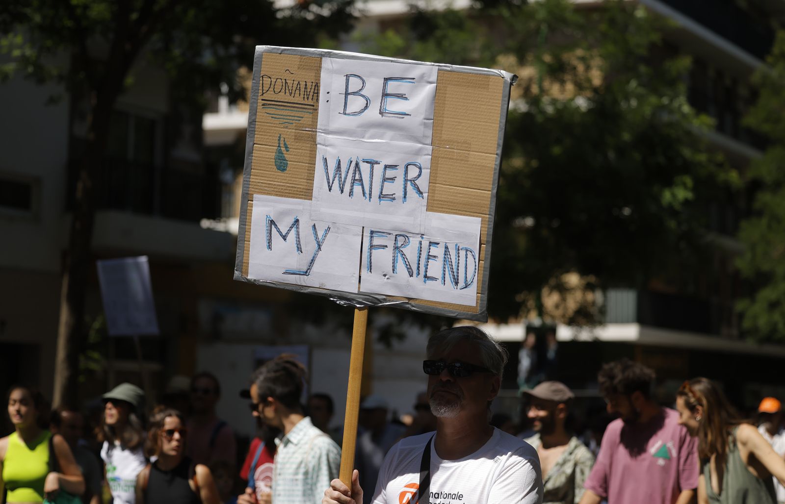 Las fotos de la manifestación en defensa de Doñana
