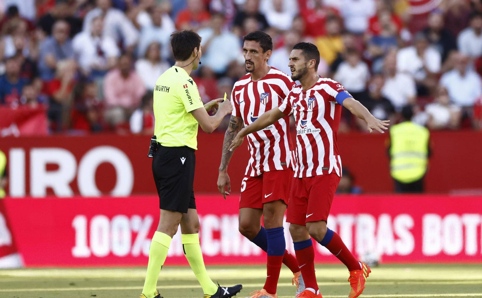Las imágenes del Sevilla fc-Atlético de Madrid