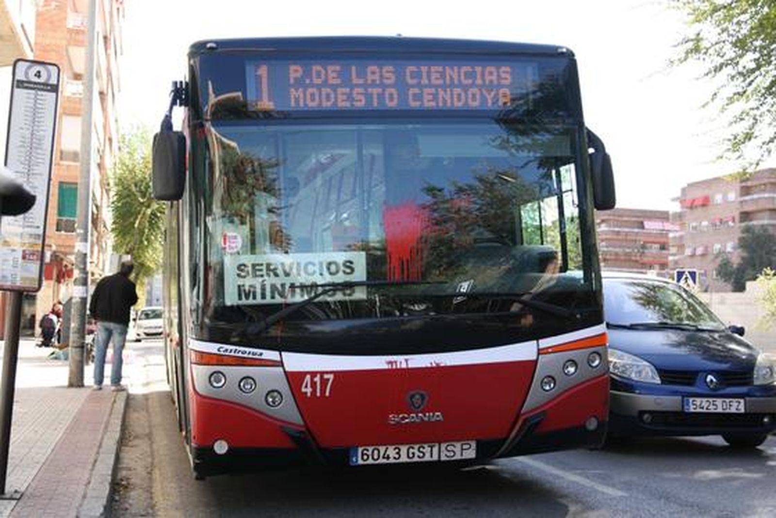 Las imágenes de la huelga general en Granada