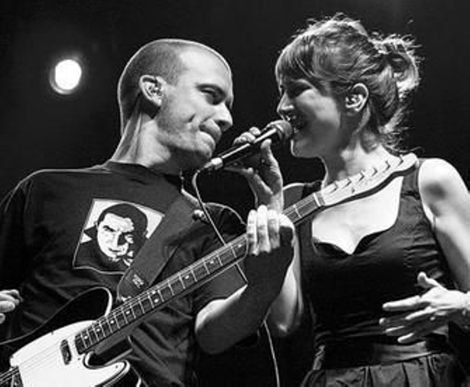 El dúo Nena Daconte, durante uno de sus conciertos.