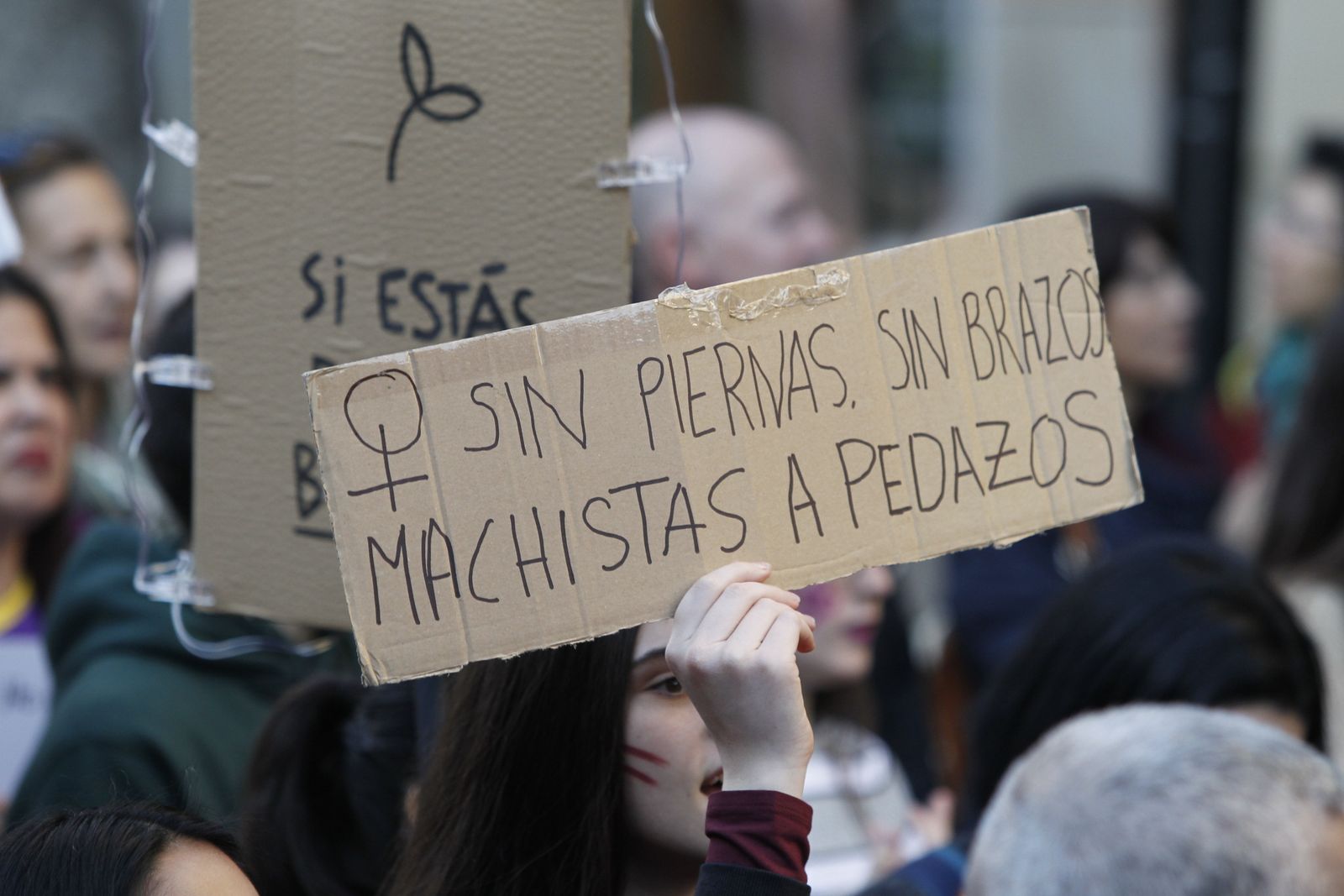 Fotogalería manifestación Día Internacional de la Mujer
