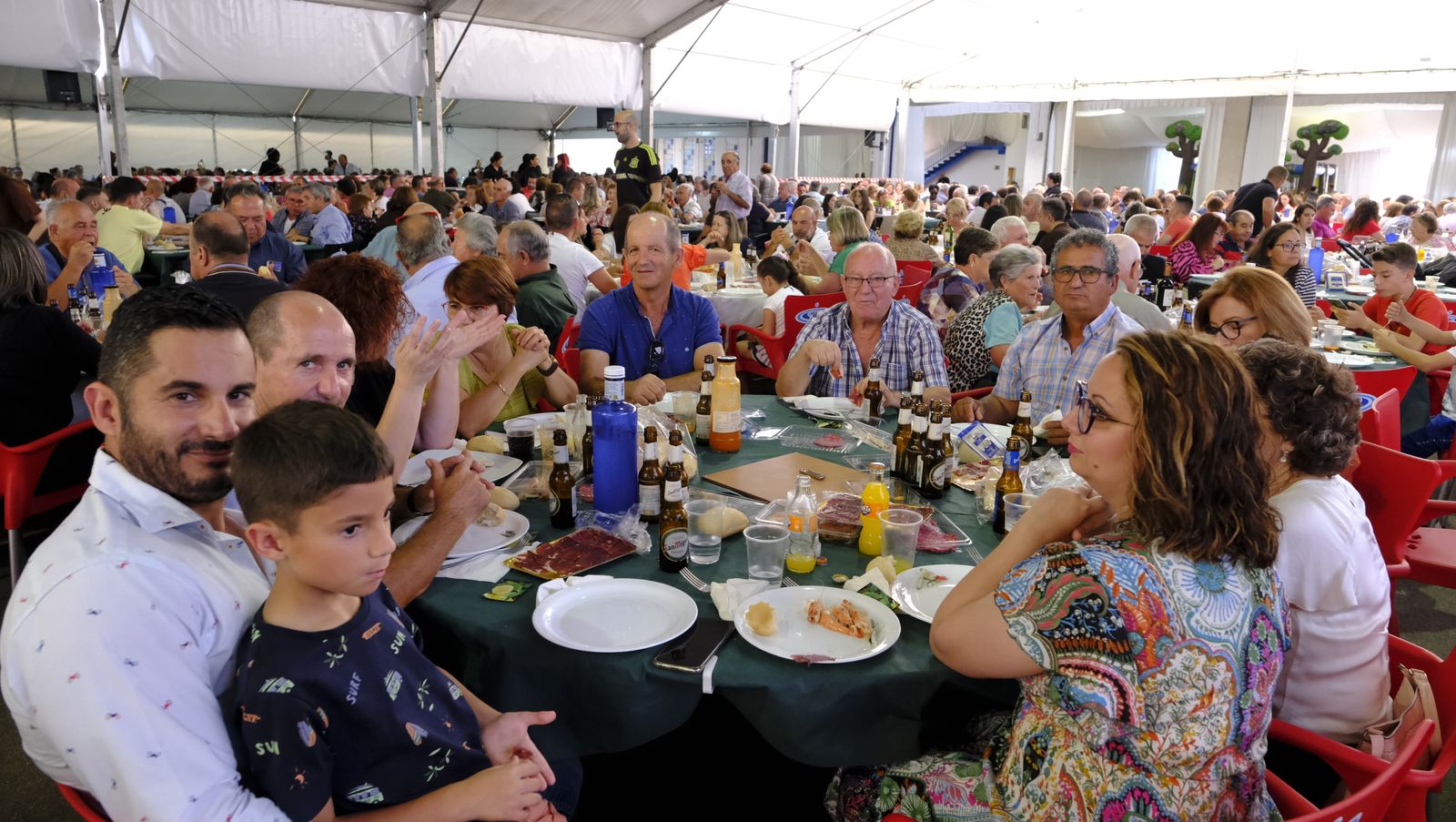 Imágenes de la comida anual de la CUCN, en Níjar