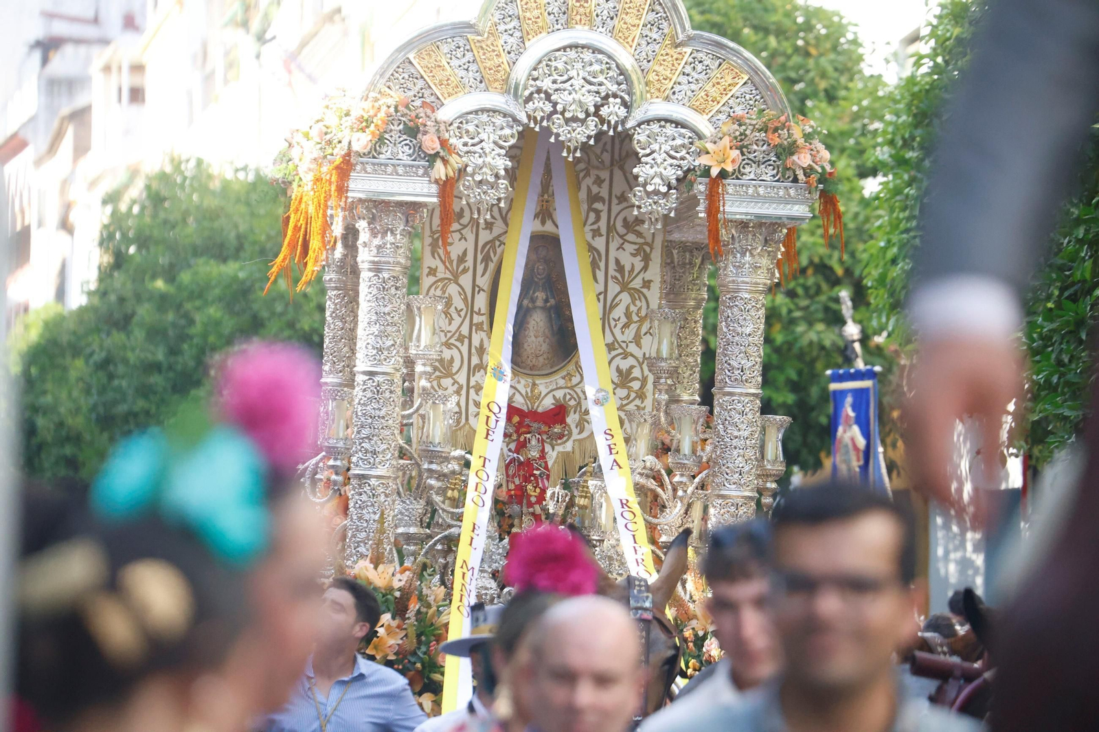 La salida de la Hermandad del Rocío de Córdoba