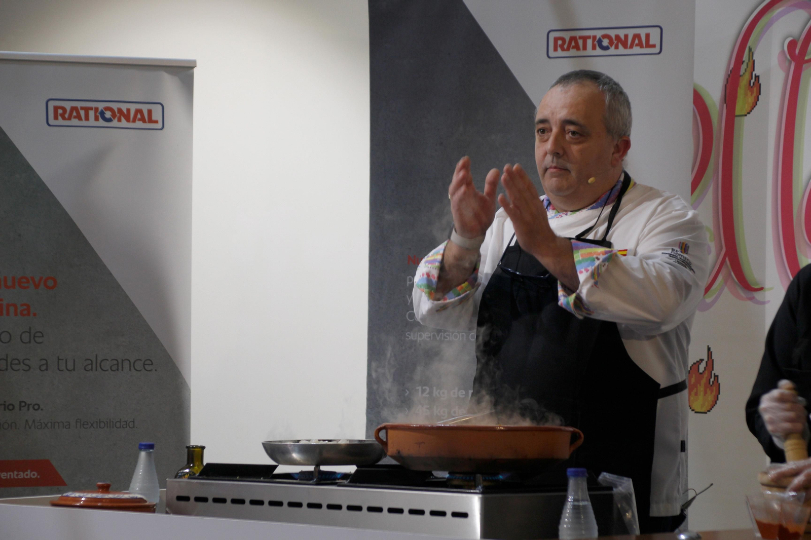 Binómico: Imágenes de la jornada de la jornada de martes en el congreso gastronómico Iberoamericano