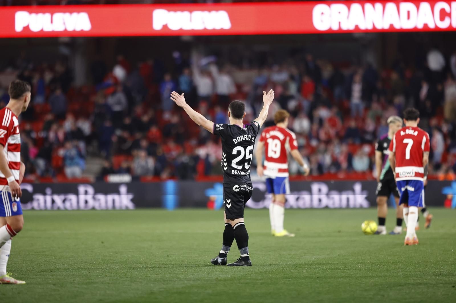 El Granada-Málaga CF, en fotos
