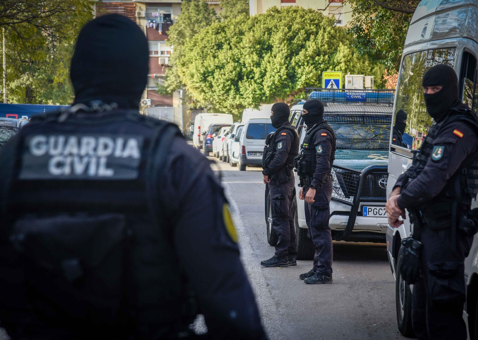 Las imágenes de la operación policial en las Tres Mil Viviendas