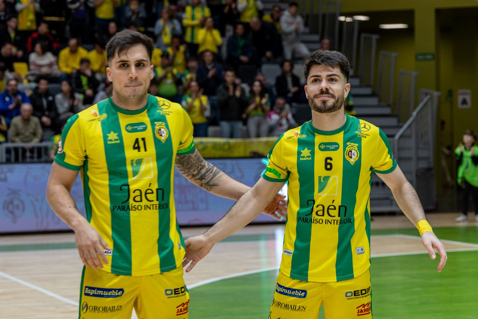 Las mejores imágenes del triunfo copero de Jaén Paraíso Interior frente a Ribera Navarra