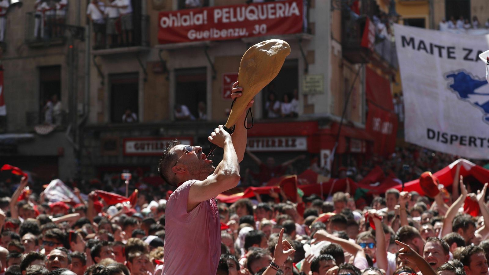 Los mejores momentos del Chupinazo de Sanfermines 2019