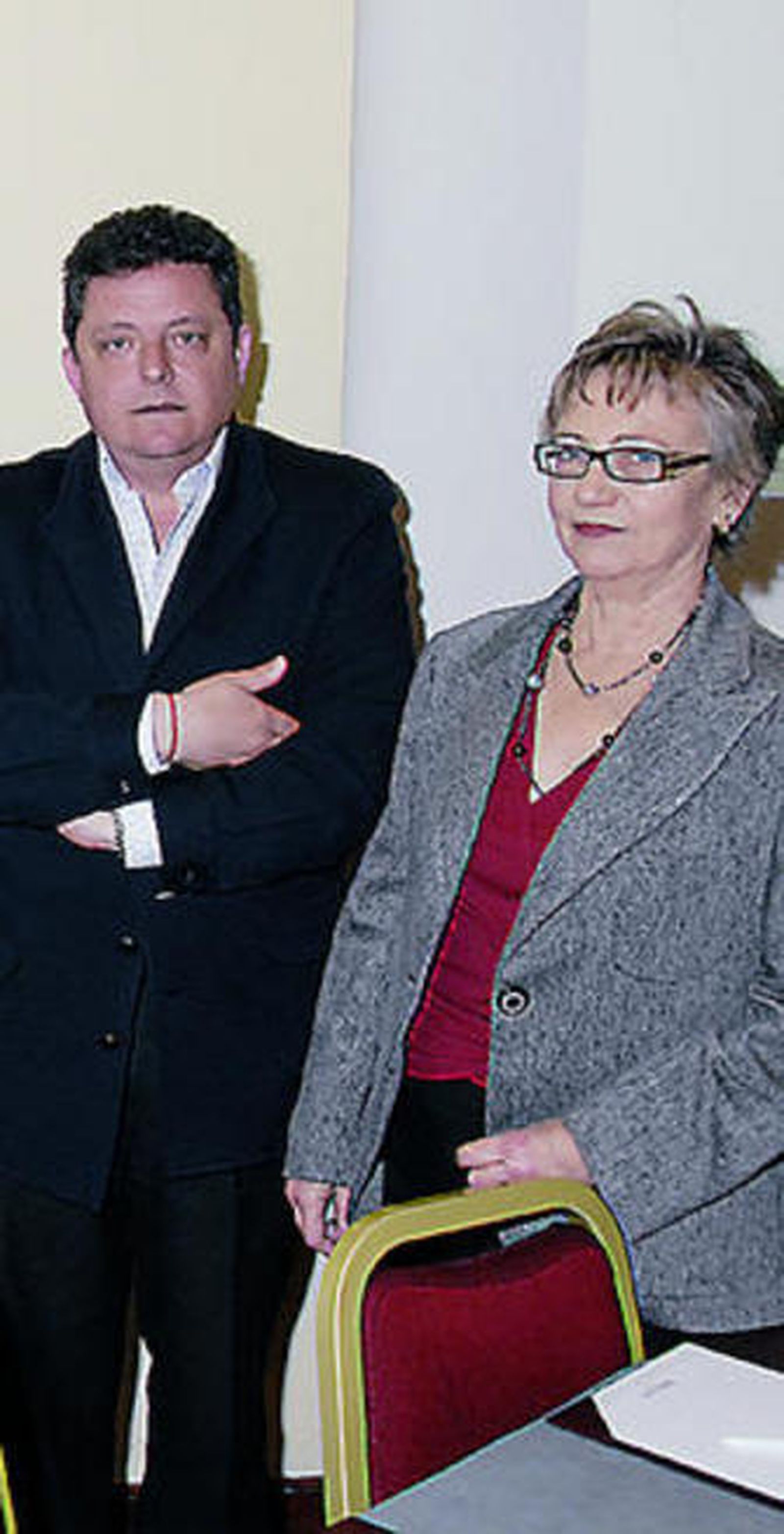 Representantes de la asociación.