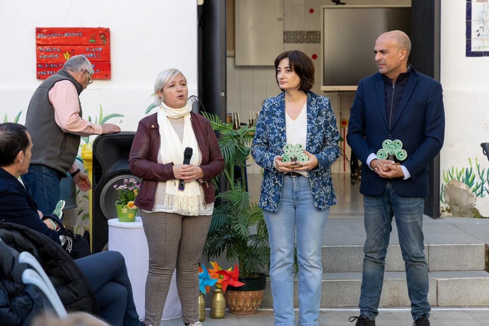 Concesión de la Bandera Verde otorgada por la Red Andaluza de Ecoescuelas al CEIP Jesús María de Jaén