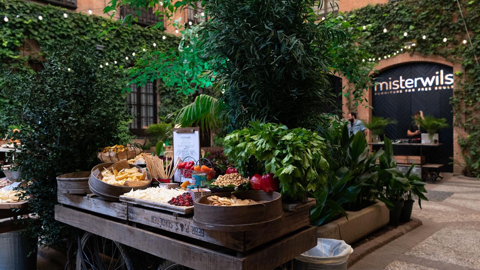 Mister Wils contó con el catering 'Tu otra cocina' para el evento