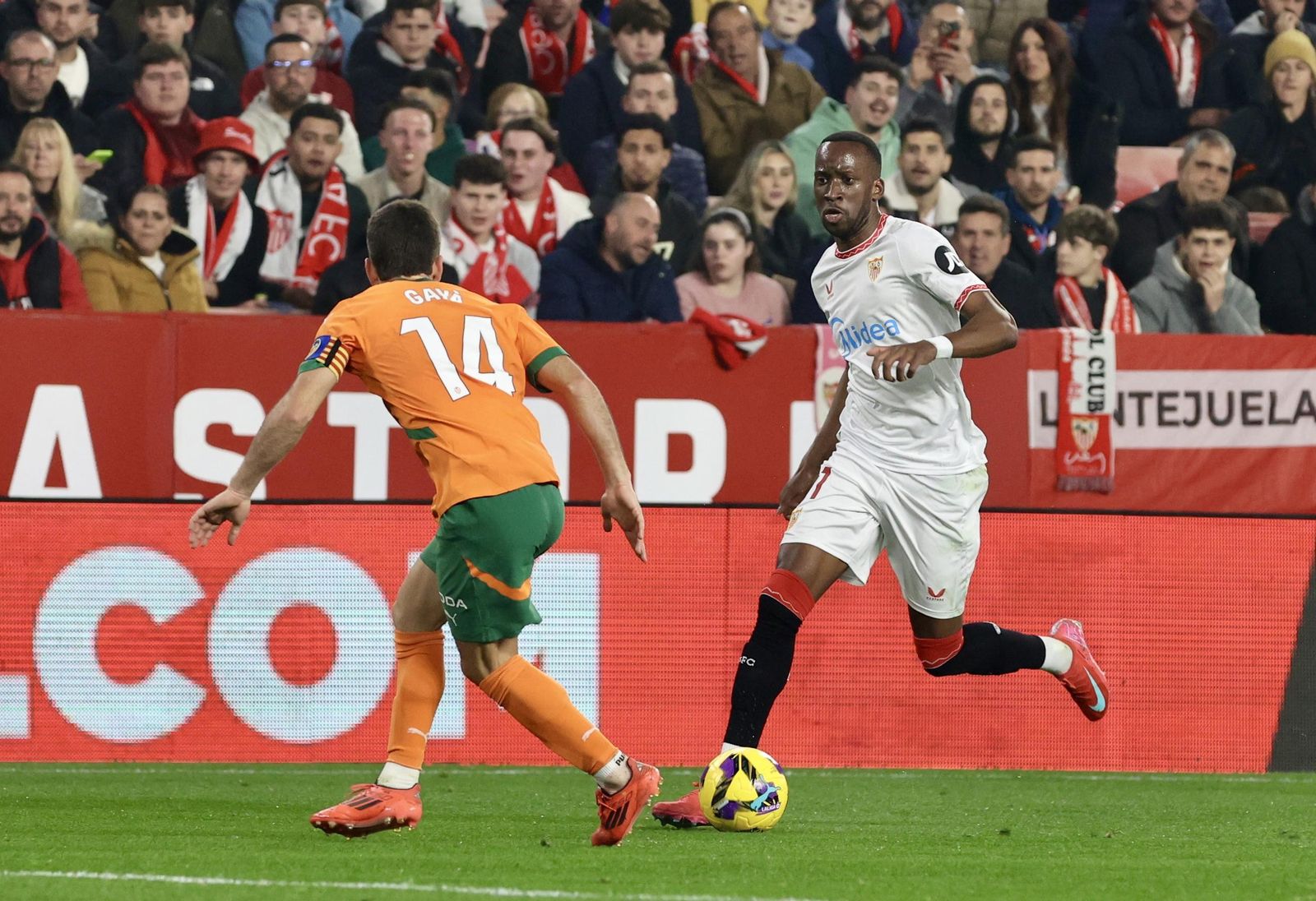 Las mejores imágenes dep partido Sevilla Valencia