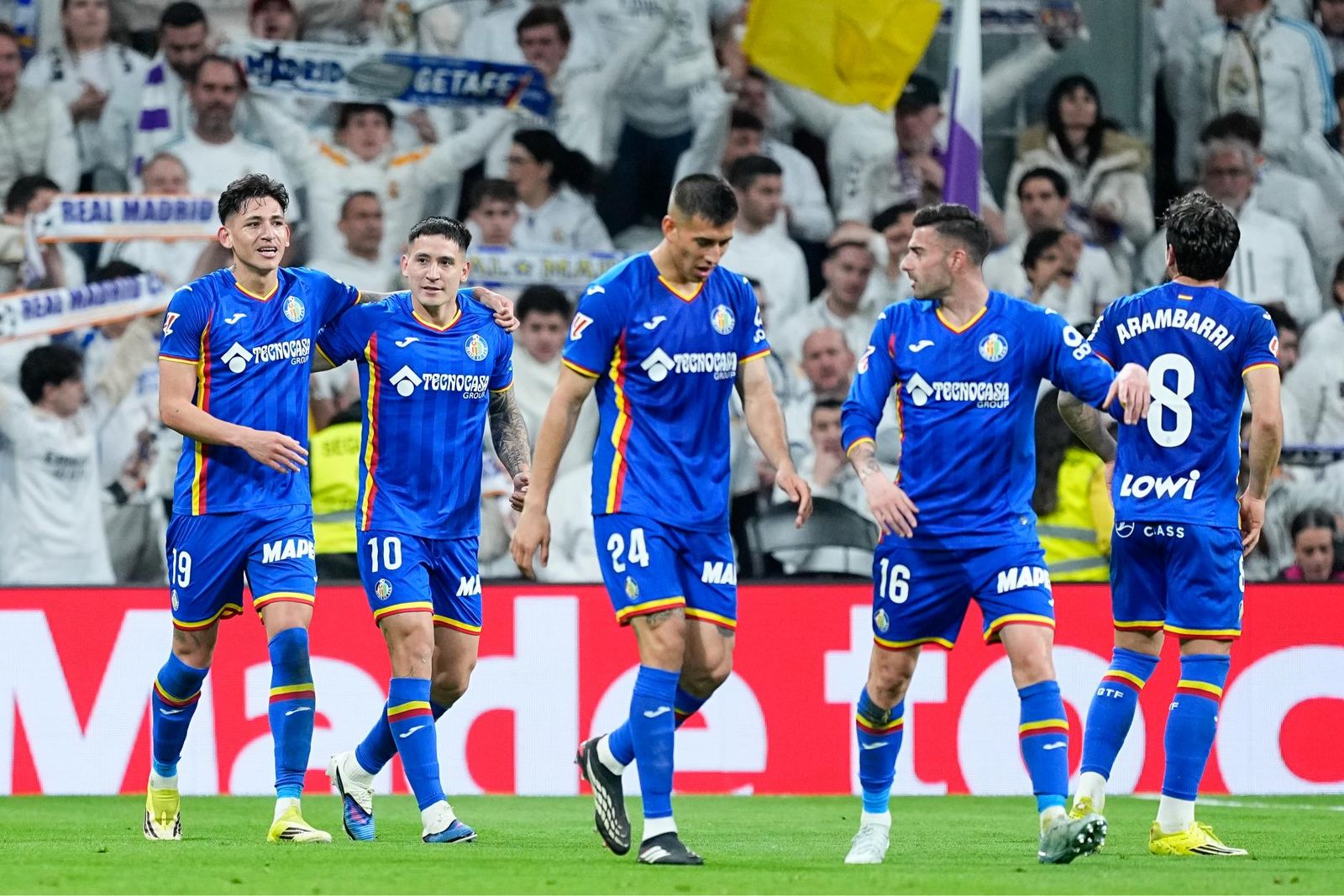 Las fotos de la derrota del Real Madrid contra el Getafe