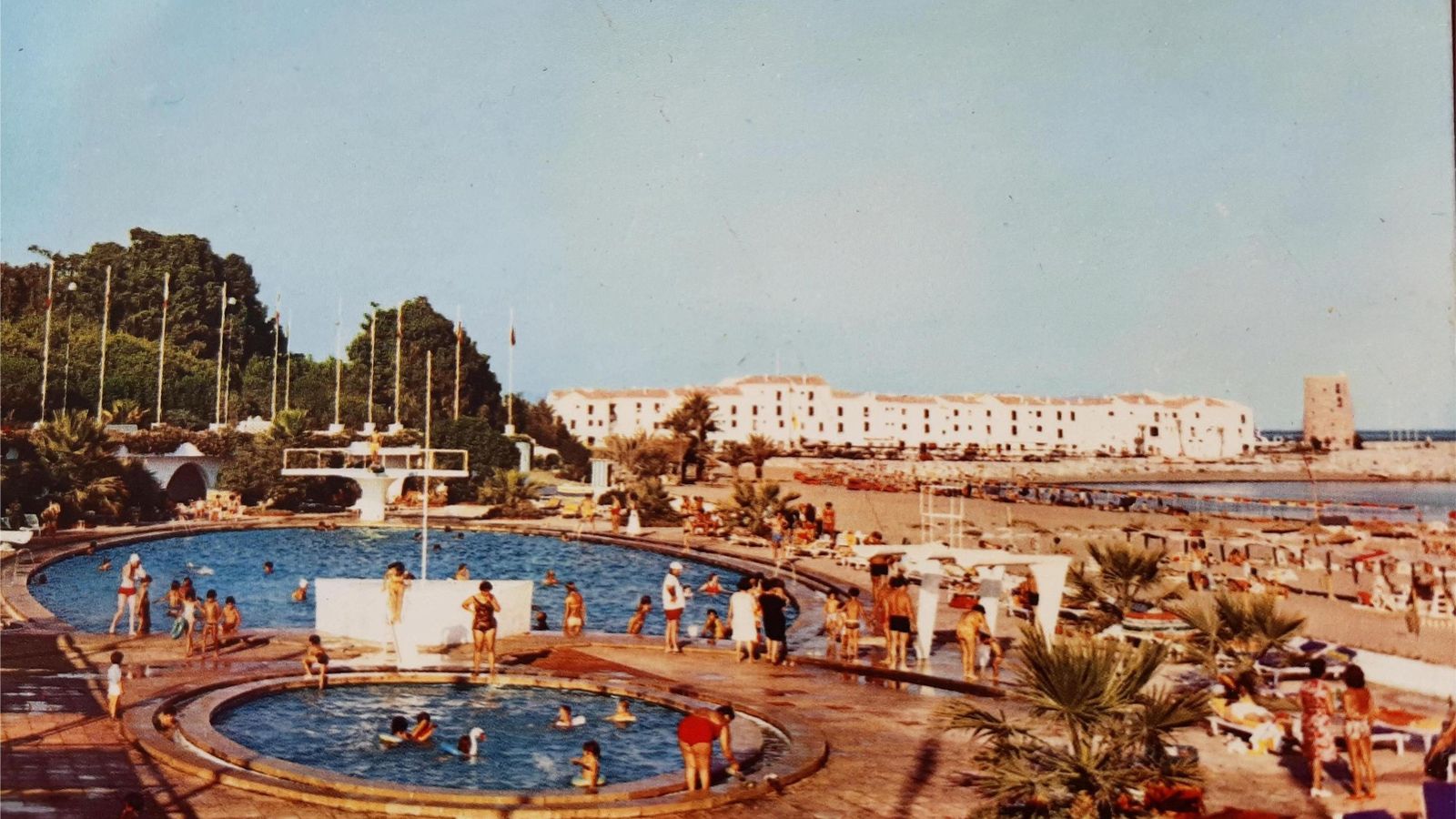 Vista general del club La Siesta.