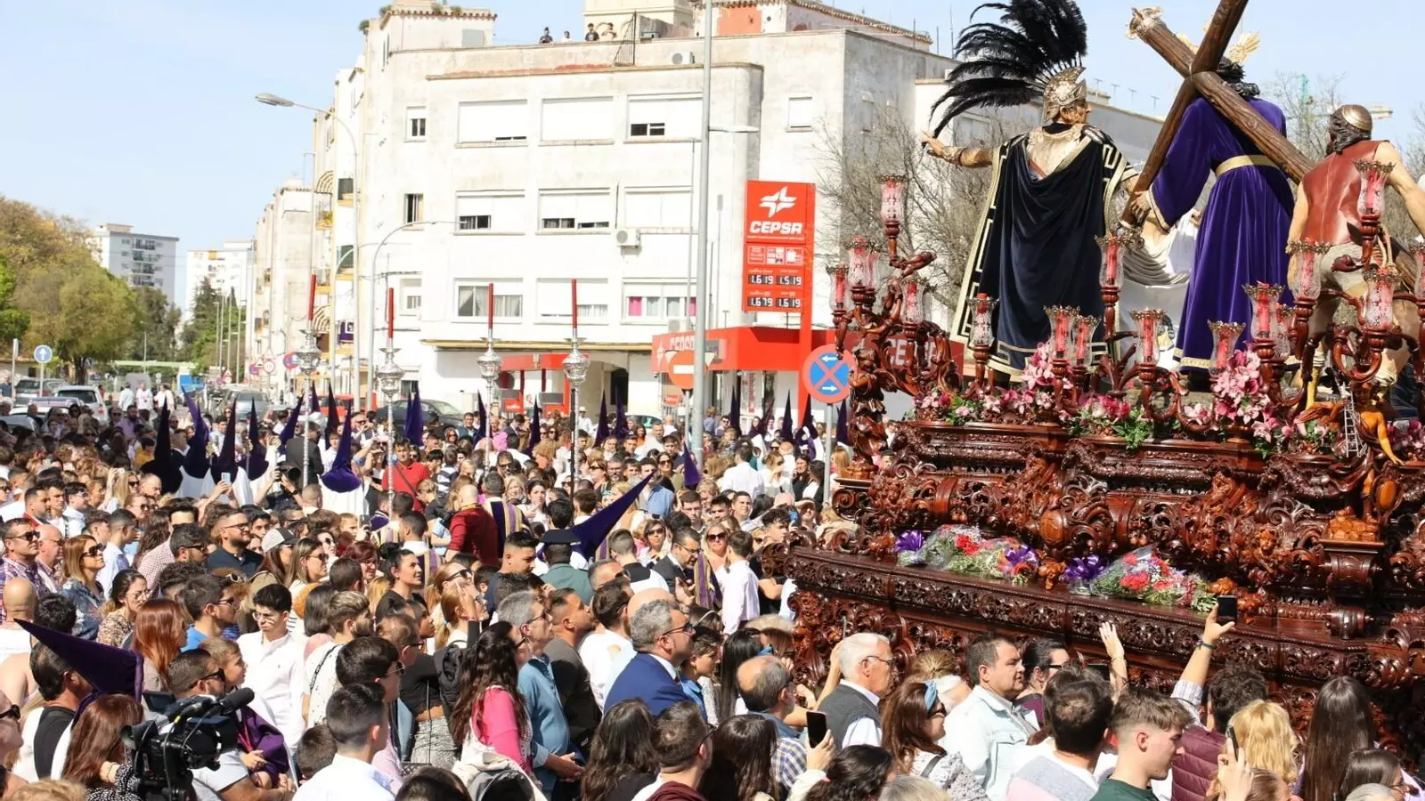 El centurión del misterio de la Candelaria, expuesto en San Fernando El centurión del misterio de la Candelaria, expuesto en San Fernando