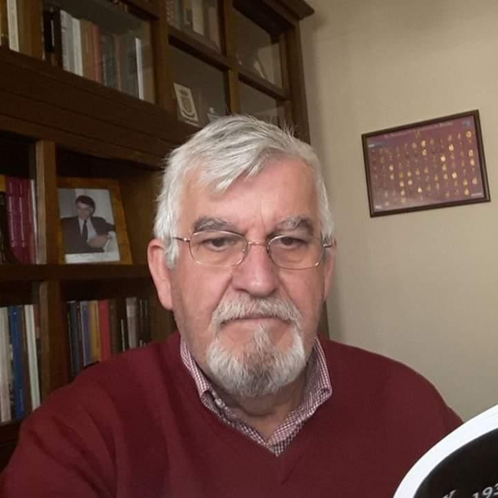 Fernando Pineda, presidente de la Asociación de Memoria Histórica.