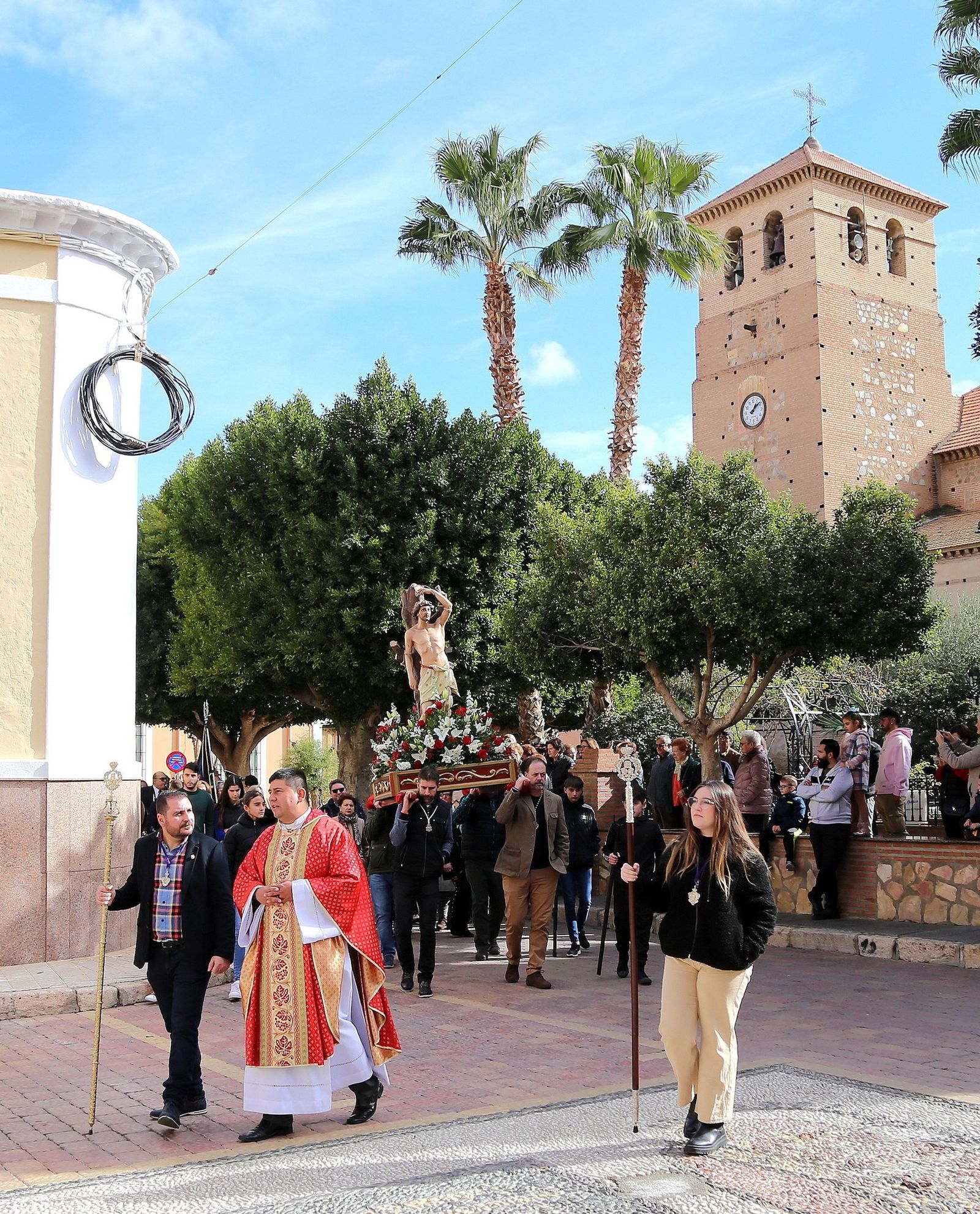 Procesion de San Sebastián el año pasado.