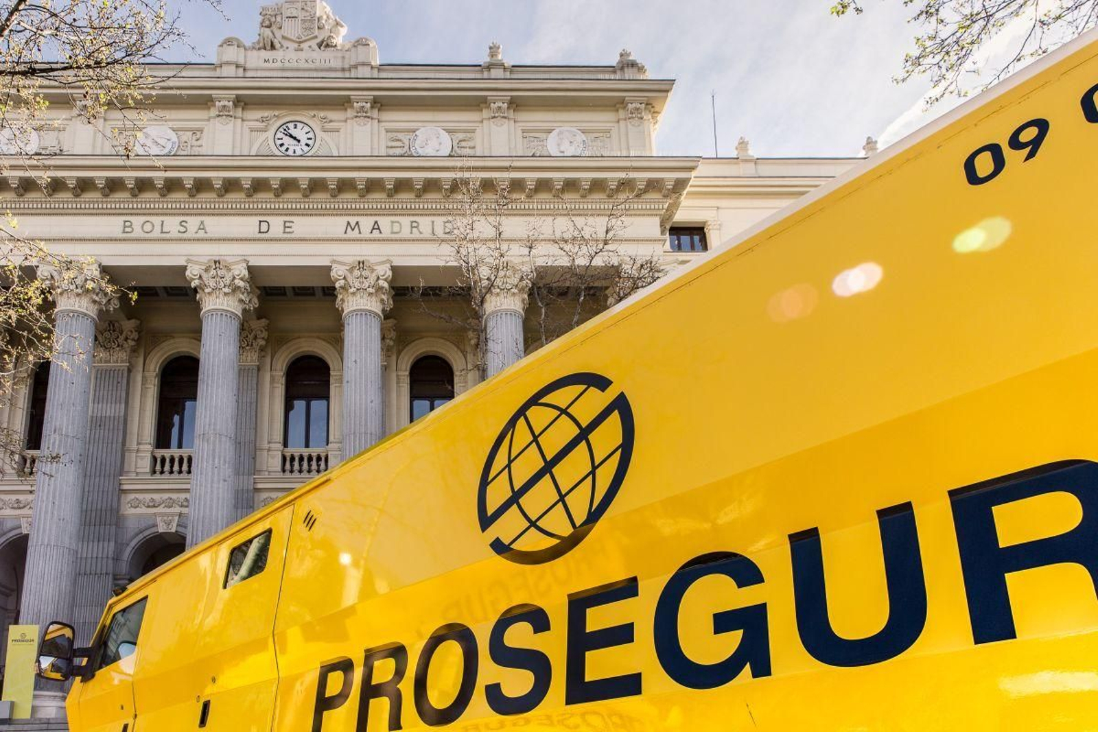 Vehículo de Prosegur. Vehículo de Prosegur.