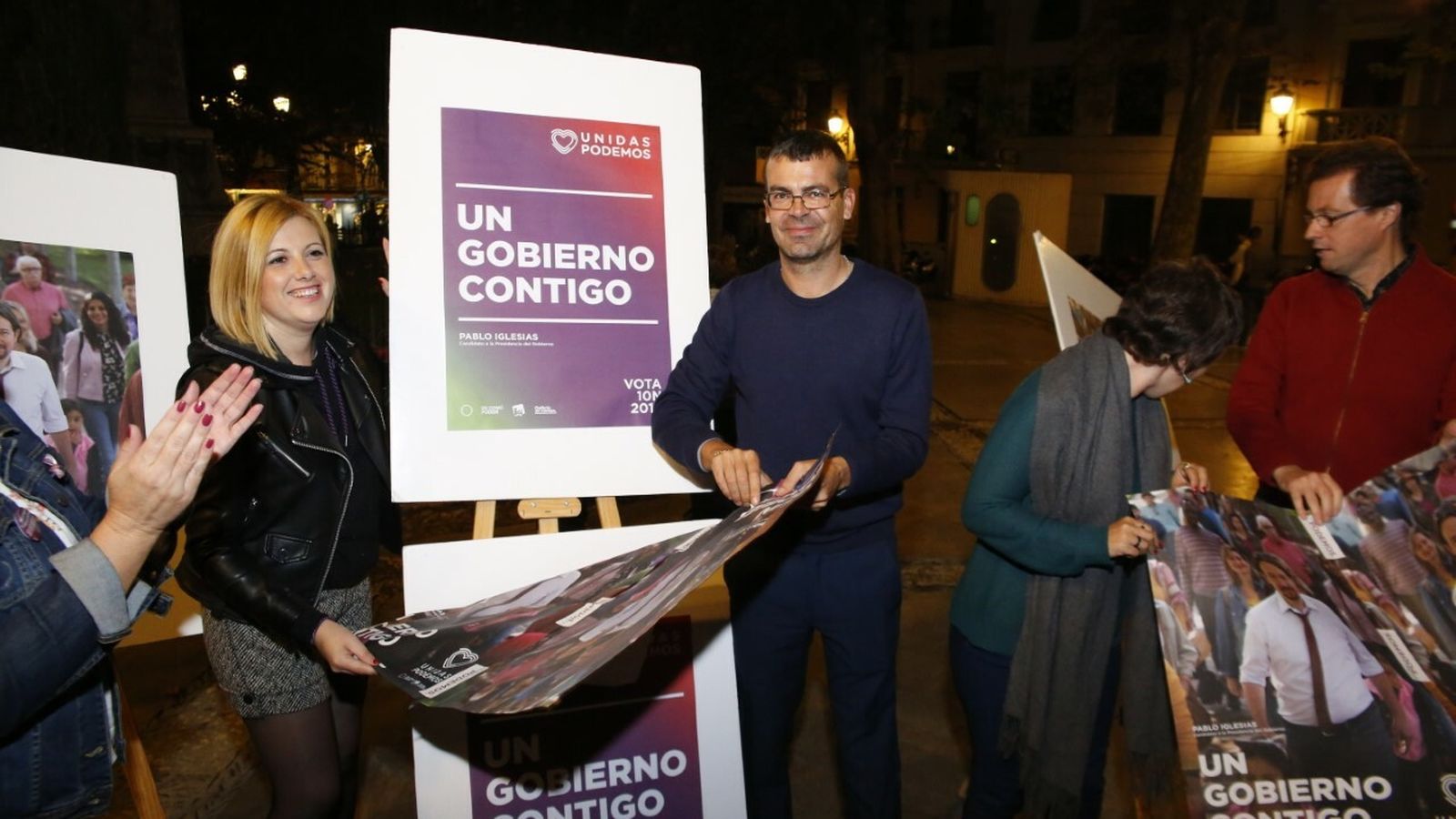 Pedro Honrubia (UP) eligió la Plaza de Mariana Pineda