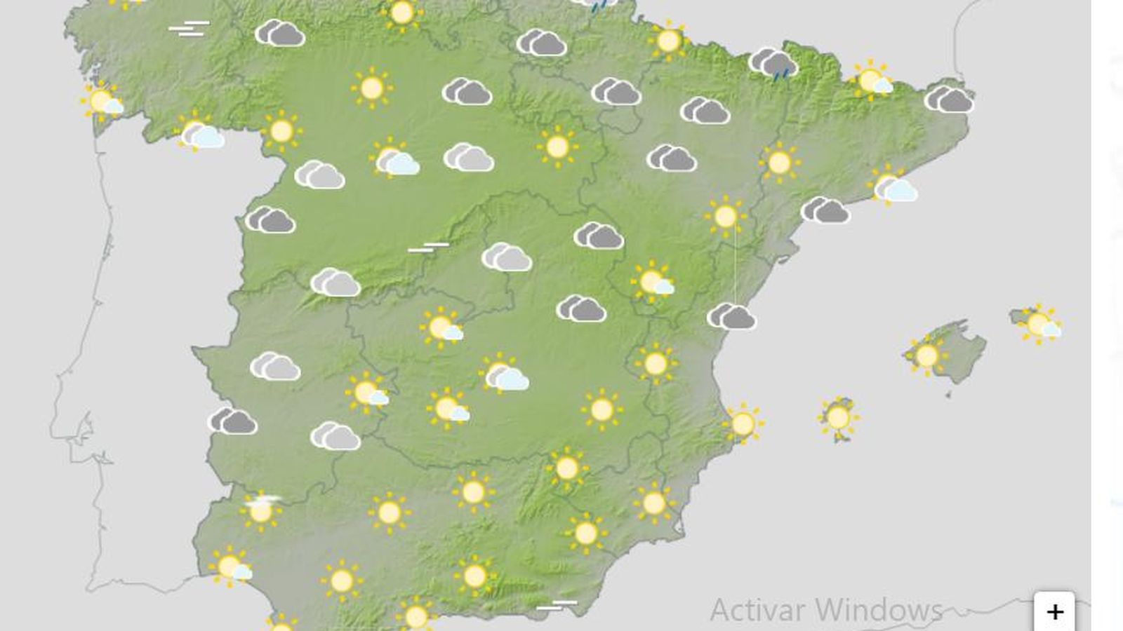 Previsión para hoy-
