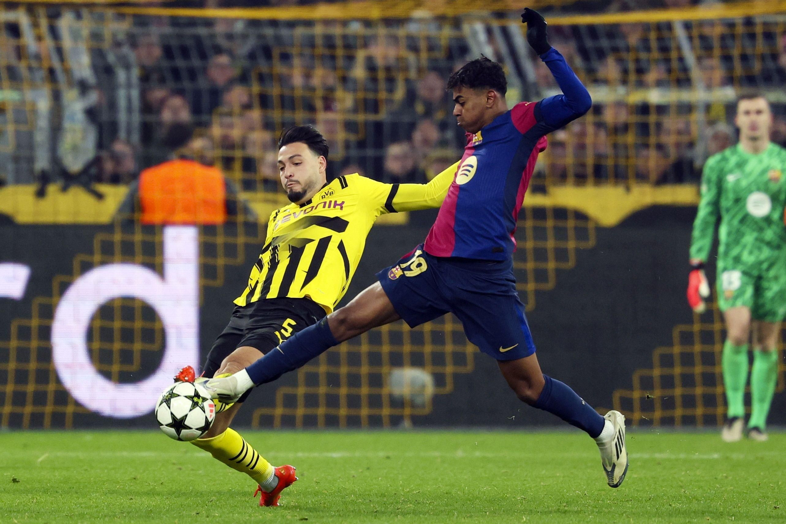 Las imágenes del Borussia Dortmund - Barcelona