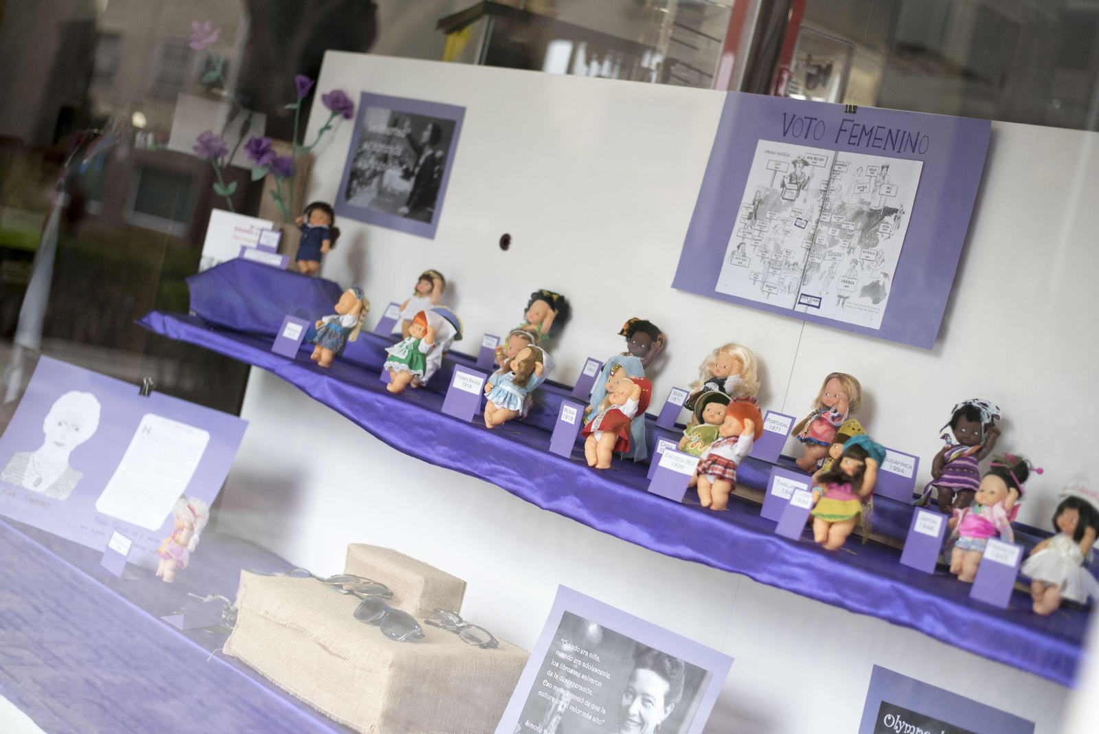 El feminismo a pie de barrio,  un escaparate activista