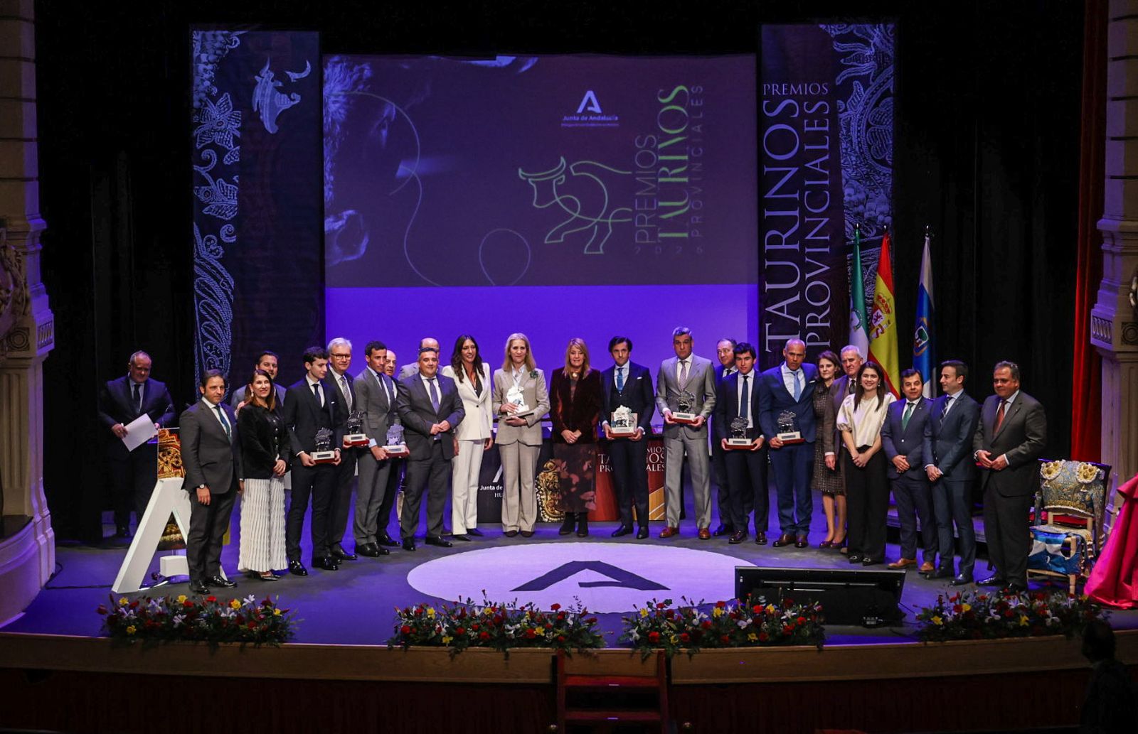 Fotografías de la entrega de los Premios Taurinos Provinciales