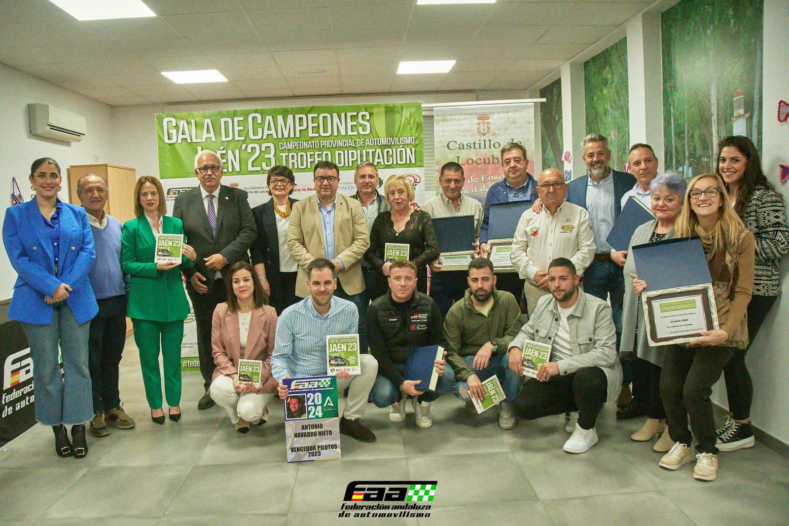 En imágenes: Gala Campeones Automovilismo Jaén, celebrada en Castillo de Locubín