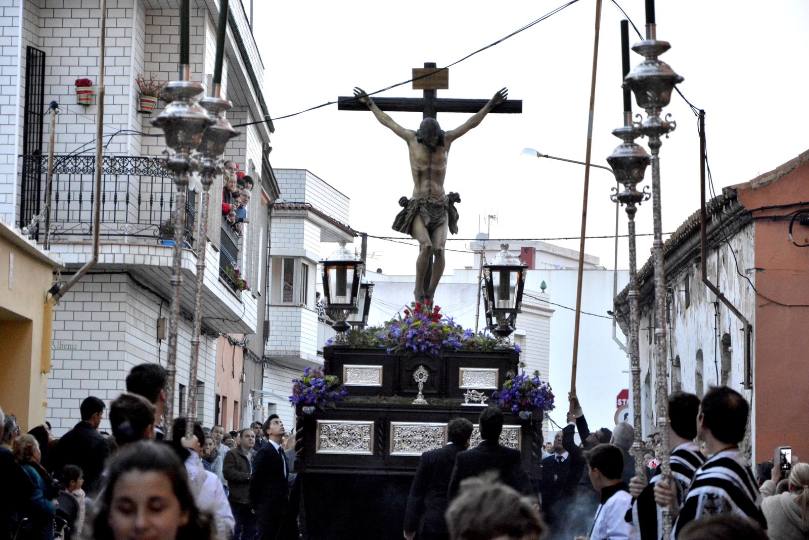 Imágenes del Lunes Santo en la comarca