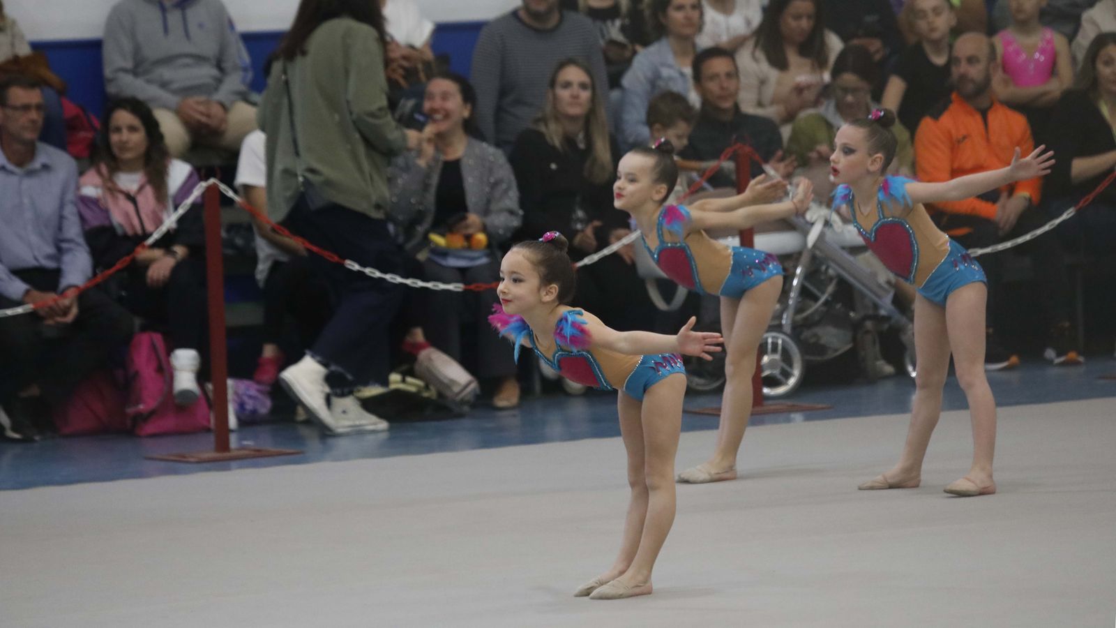 Torneo de gimnasia ritmica en el Tesorillo