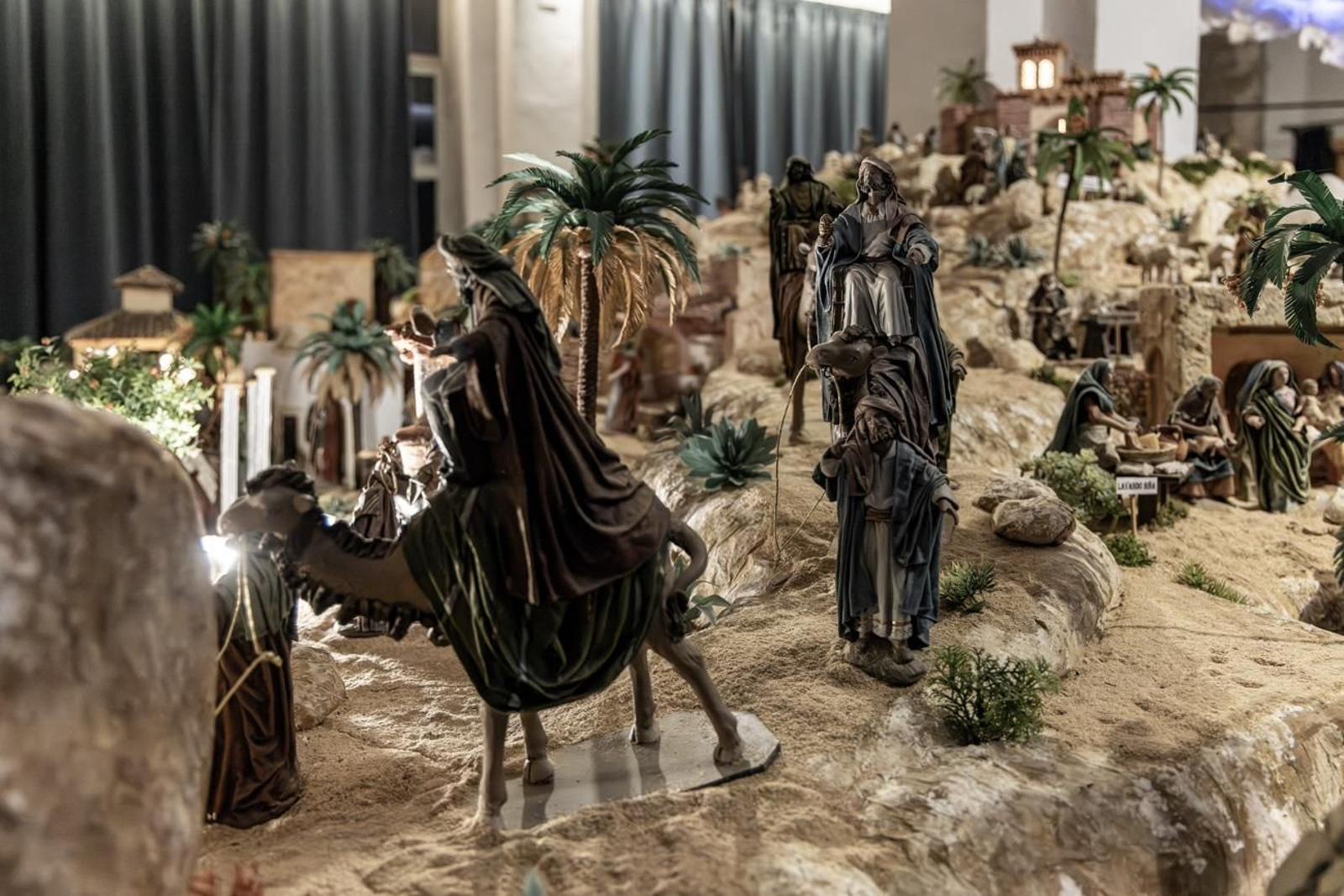 Así disfrutan en estas fechas cercanas a la Navidad los jienneses de la Ruta Belenística