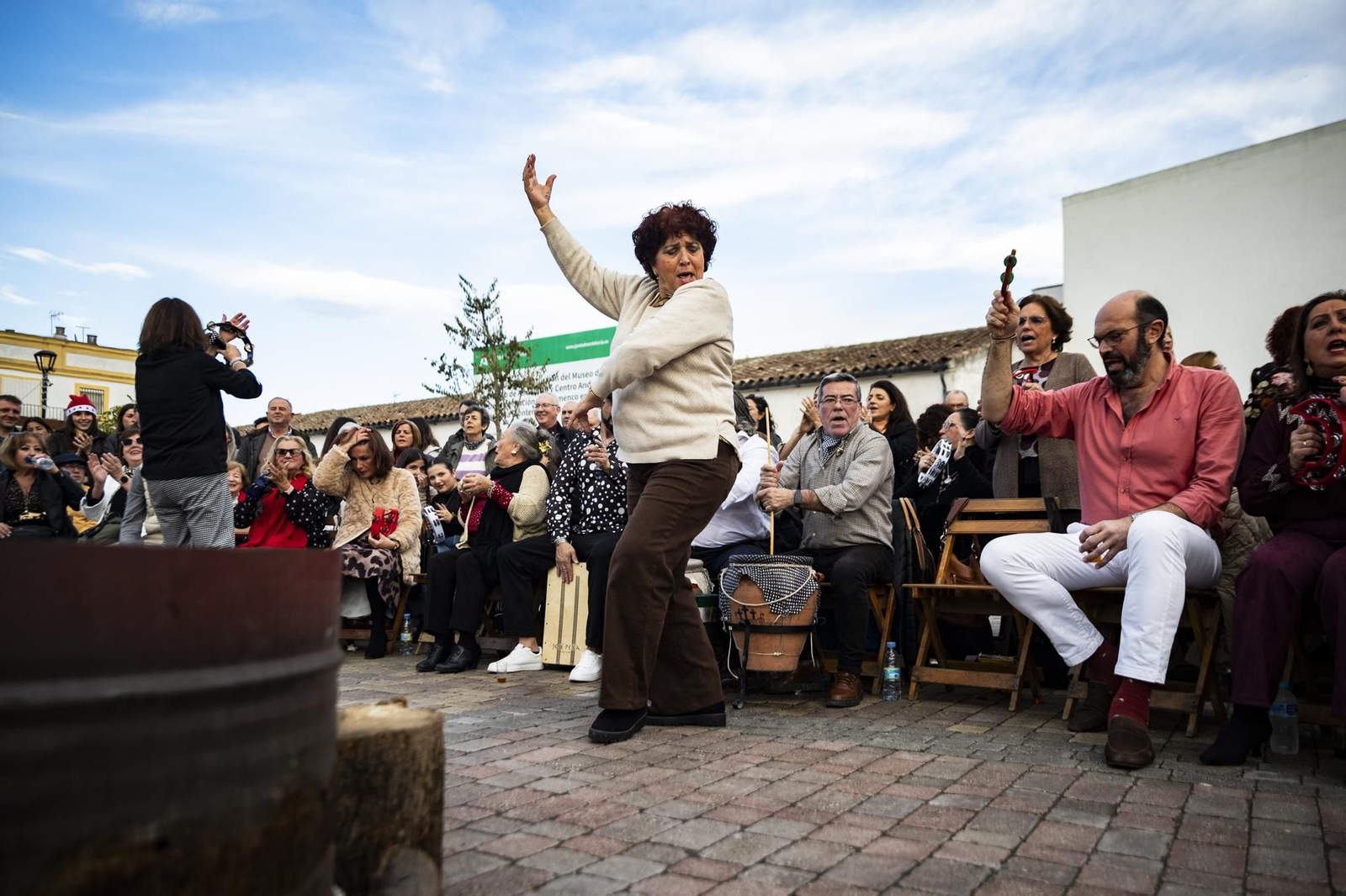 Imágenes de zambombas del día 13 de diciembre en Jerez