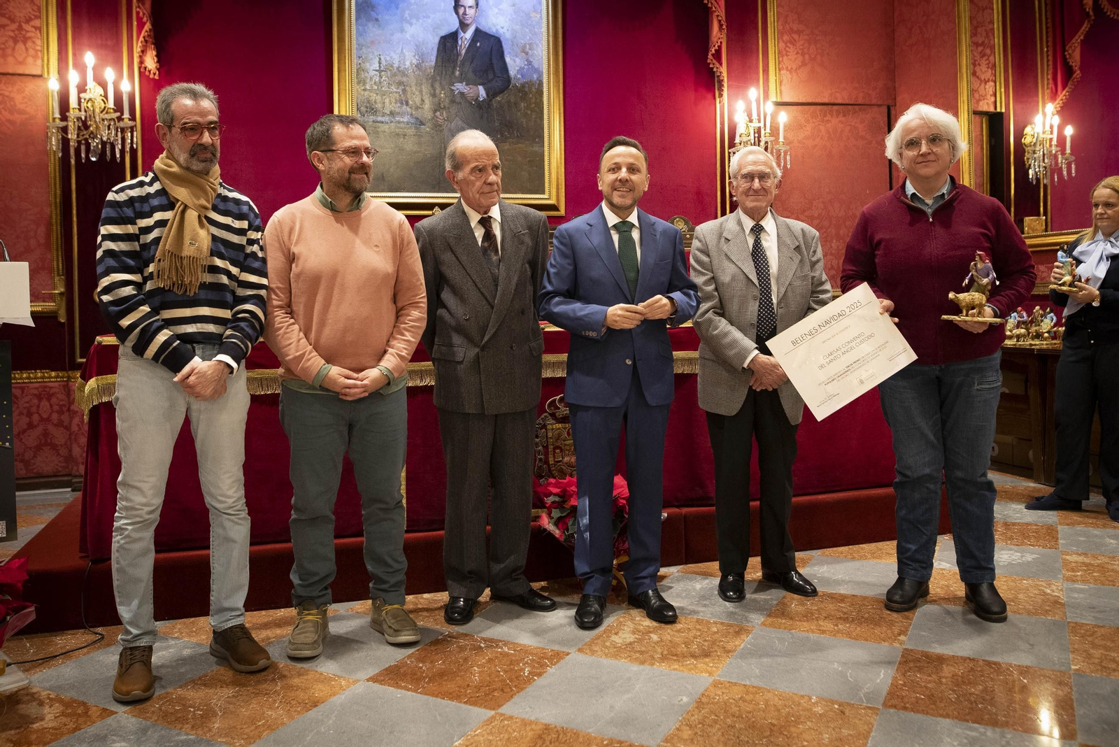 Fotos: así han sido galardonados los ganadores del Concurso Municipal de Belenes 2025 en Granada