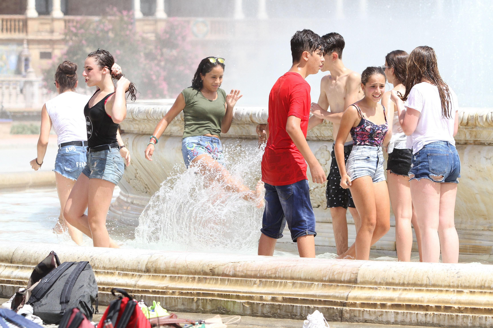 La ola de Calor en Sevilla