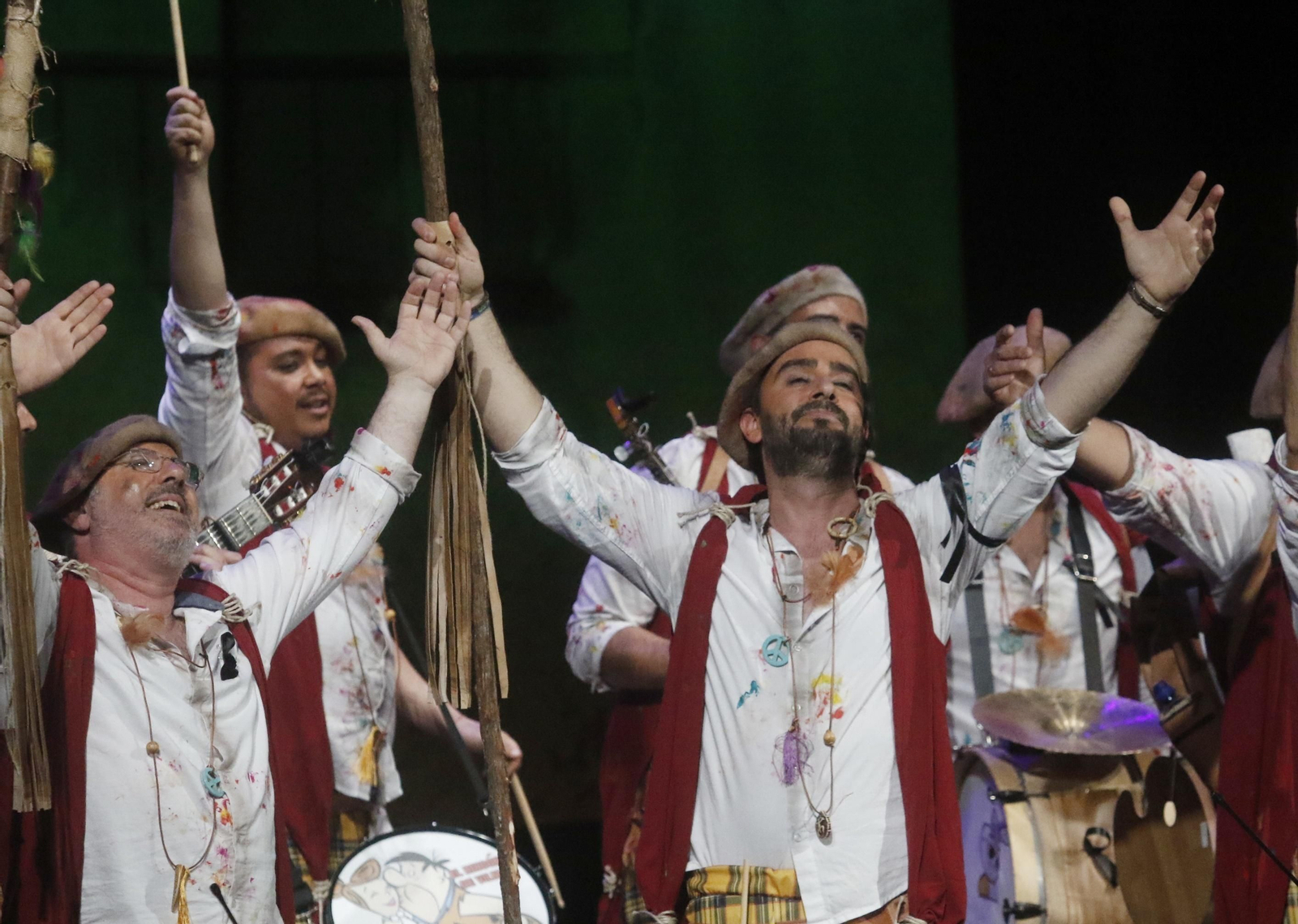 La primera sesión de preliminares del Concurso del Carnaval de Córdoba, en fotos