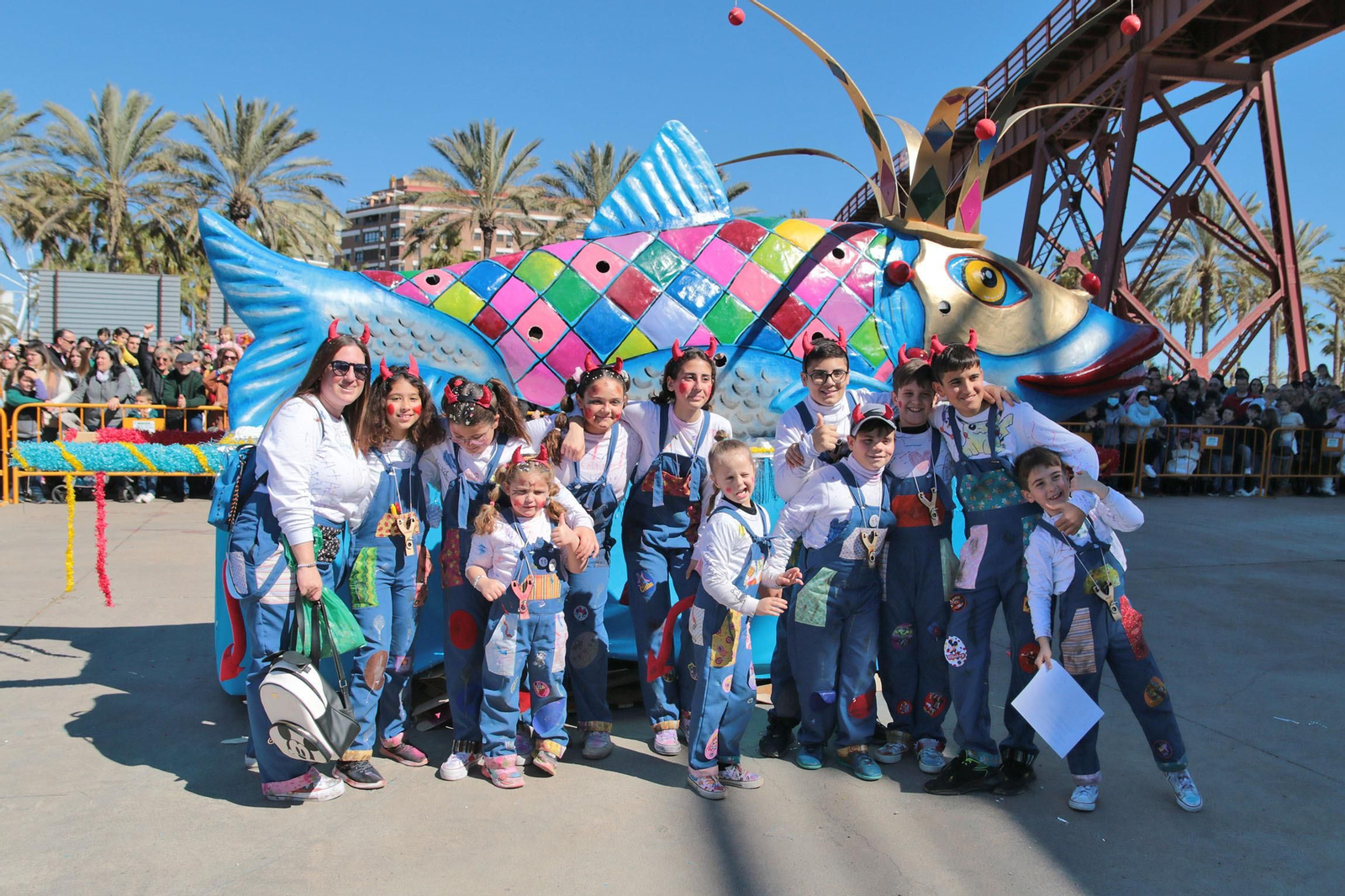 Las imágenes del Entierro de la Sardina de Almería