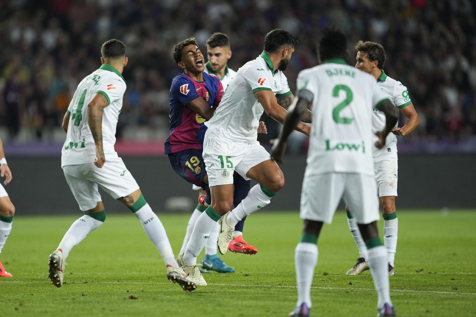 Las mejores fotos del Barcelona-Getafe