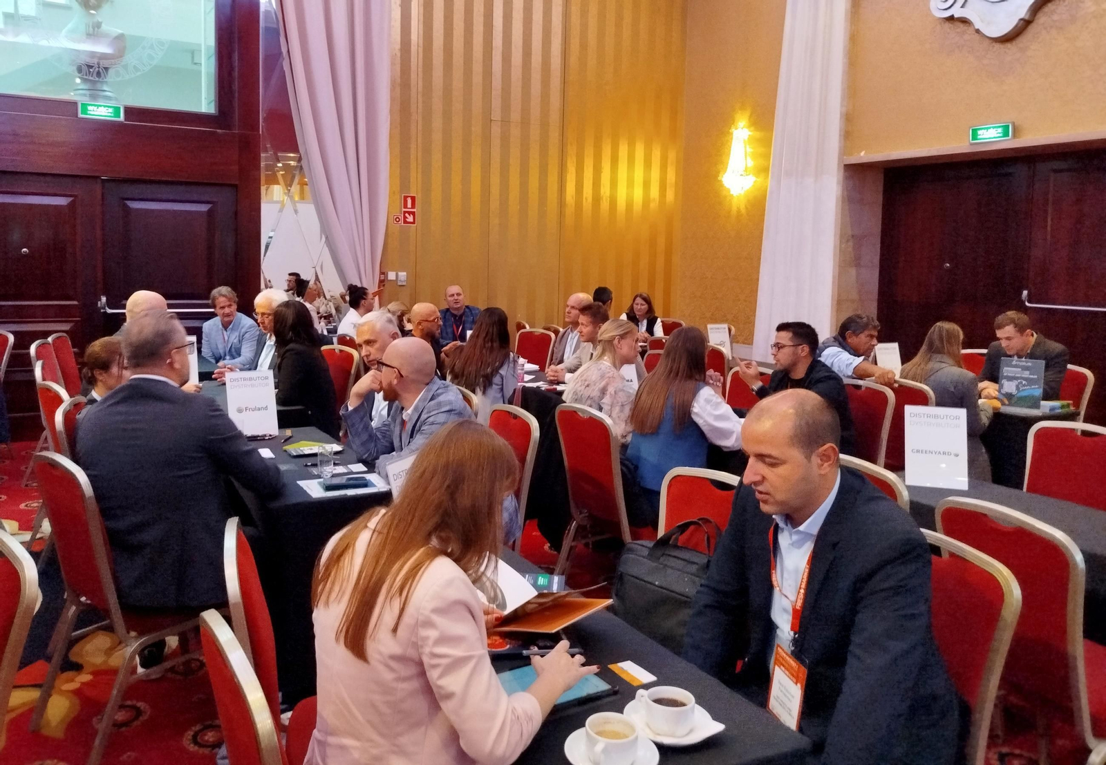 Reuniones empresariales en Varsovia.