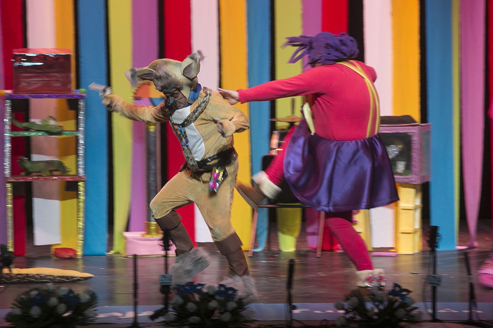 La final del Carnaval Colombino, en imágenes