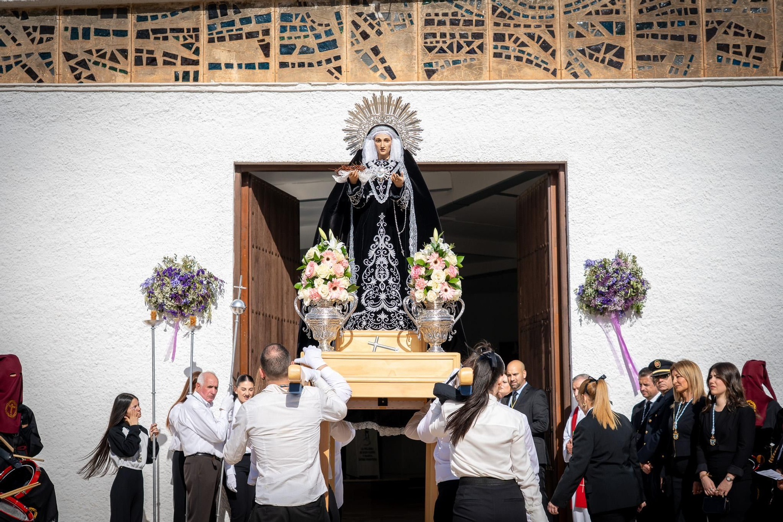 El Viernes Santo en la Semana Santa de Roquetas de Mar 2025