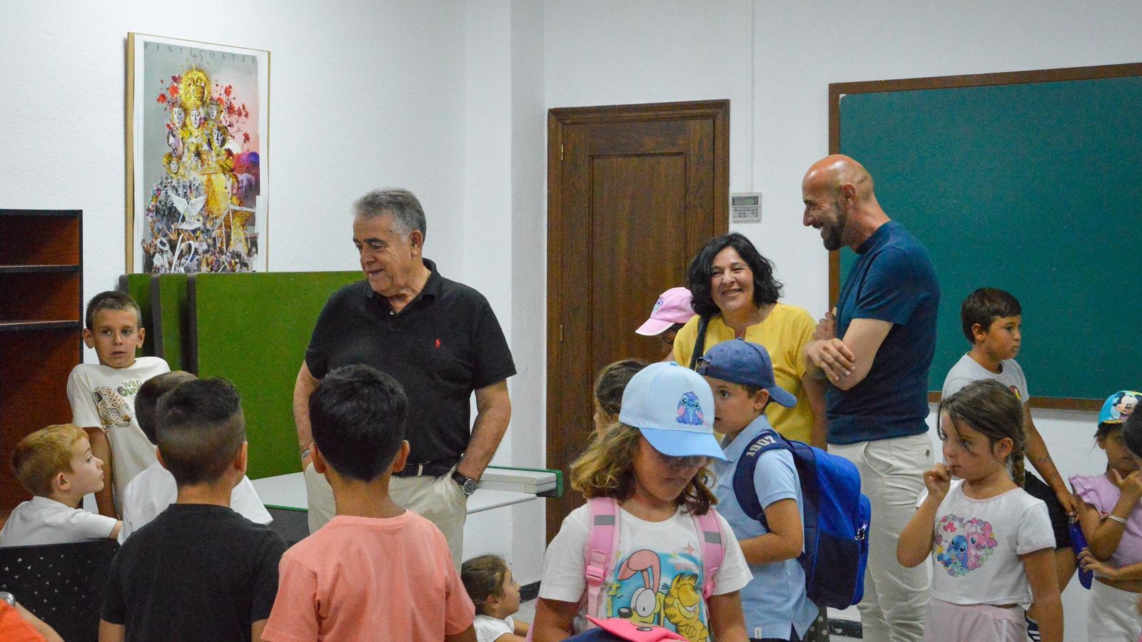 Inauguración de las colonias infantiles del Ayuntamiento de Almonte.