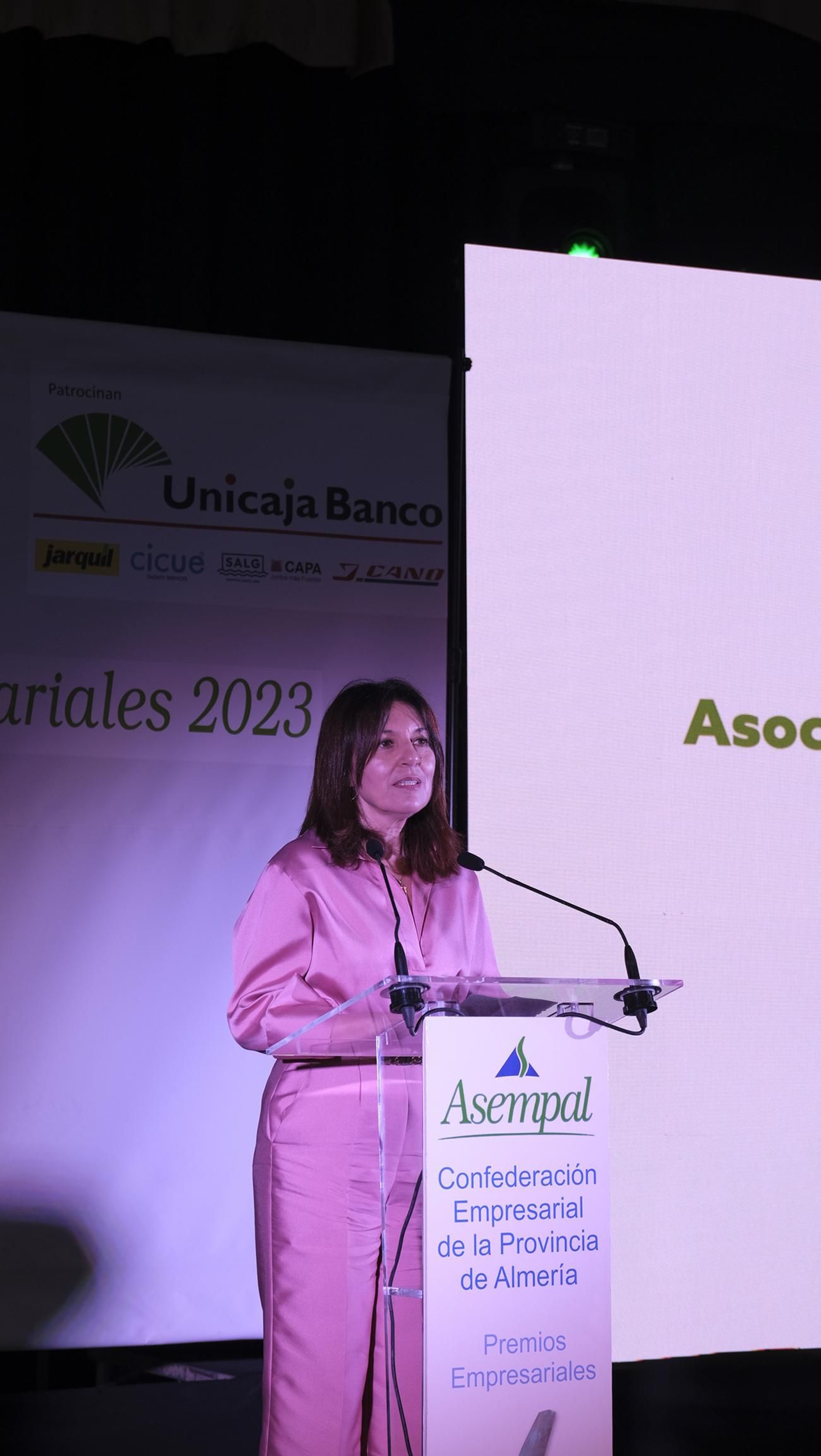 Imágenes de la gala de entrega de los Premios Asempal 2023, en el Hotel Playadulce