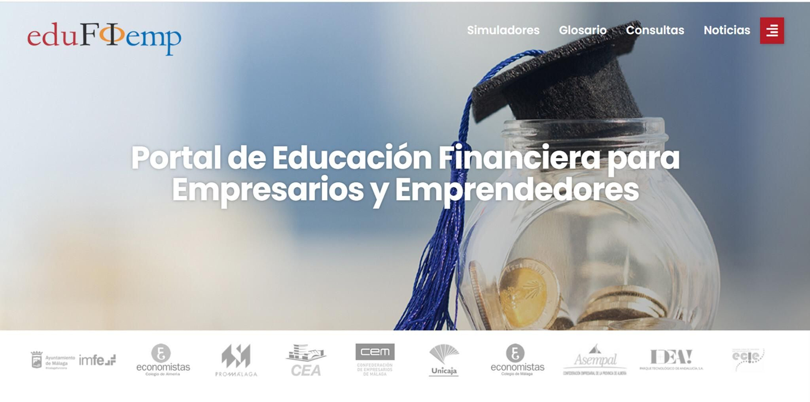 El Proyecto Edufinet de Unicaja estrena web para su portal de educación financiera a empresarios y emprendedores El Proyecto Edufinet de Unicaja estrena web para su portal de educación financiera a empresarios y emprendedores