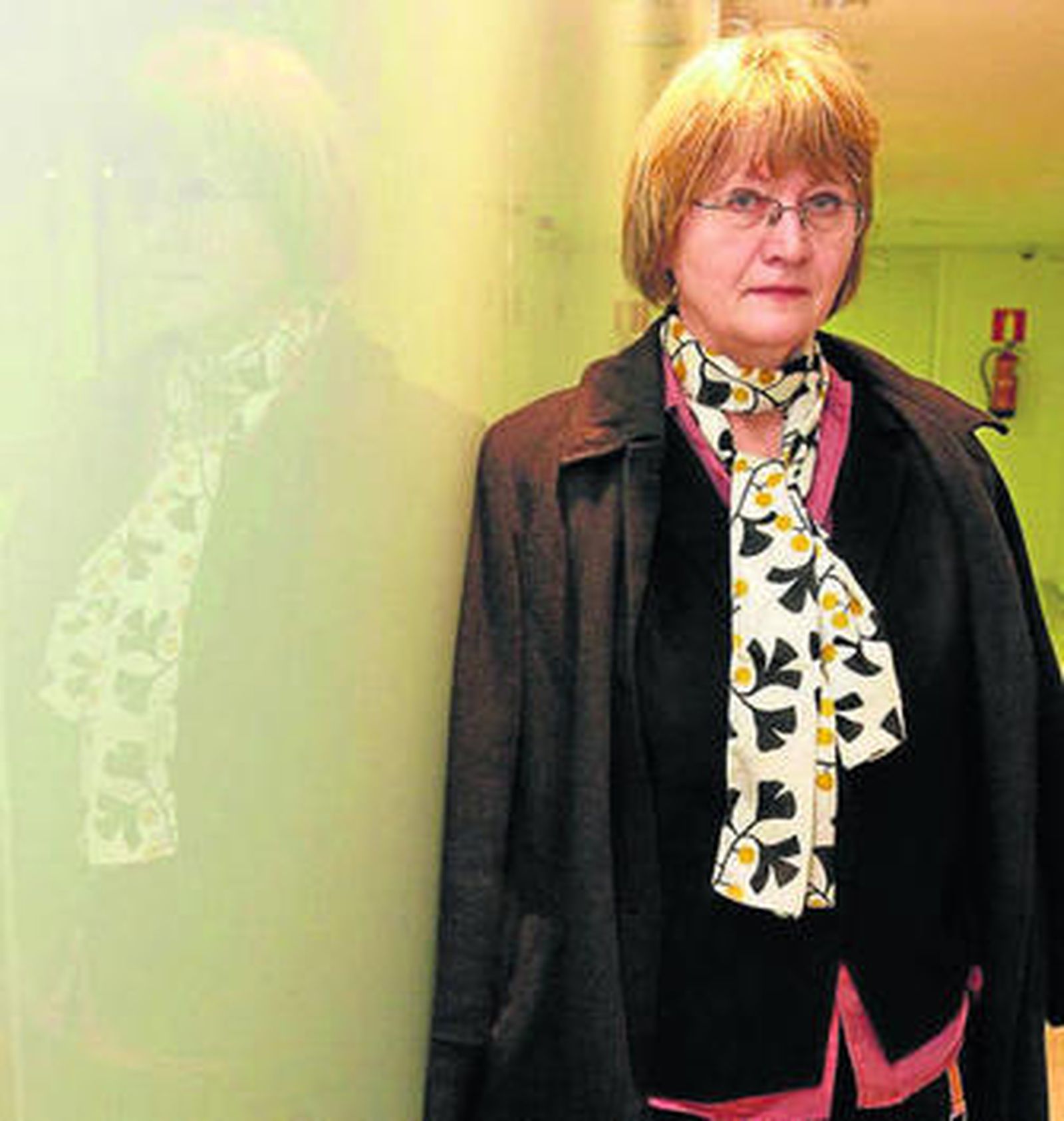 Eva Gabrielsson, ayer, en Madrid.