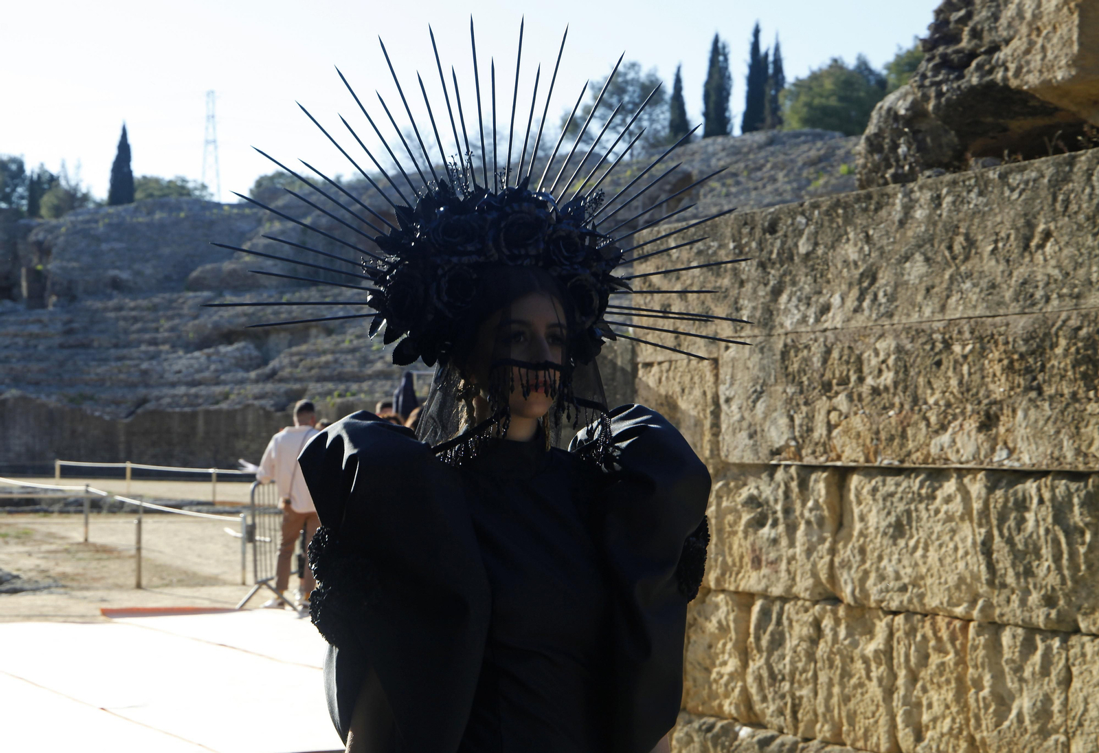 Pase de modelos en Itálica