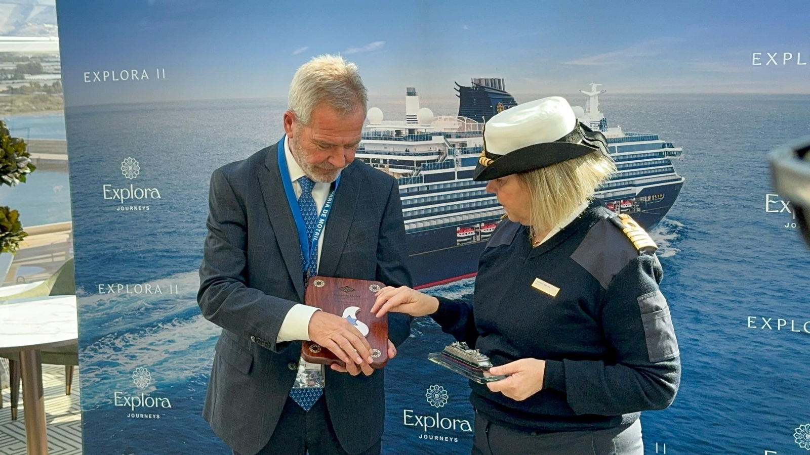 El crucero de lujo Explora II elige Motril como puerta de entrada a Andalucía