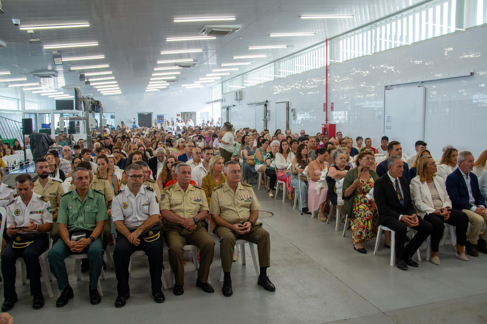 La Lonja de Motril acoge la tradicional misa en honor a la Virgen del Carmen La Lonja de Motril acoge la tradicional misa en honor a la Virgen del Carmen